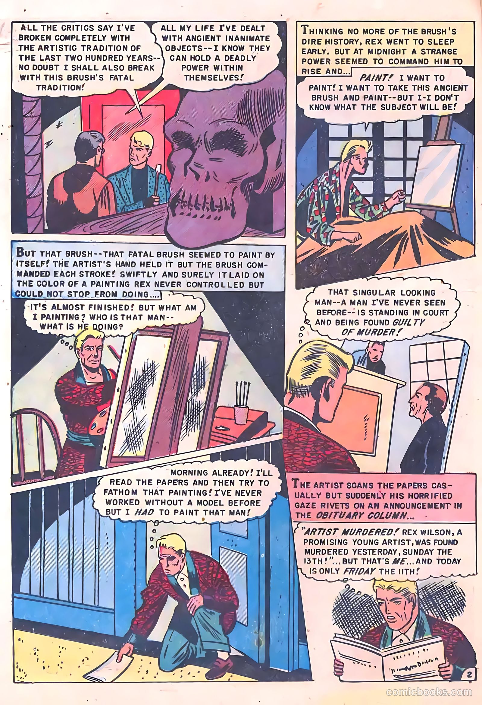 Mysterious Adventures #1 — page 12 of 36