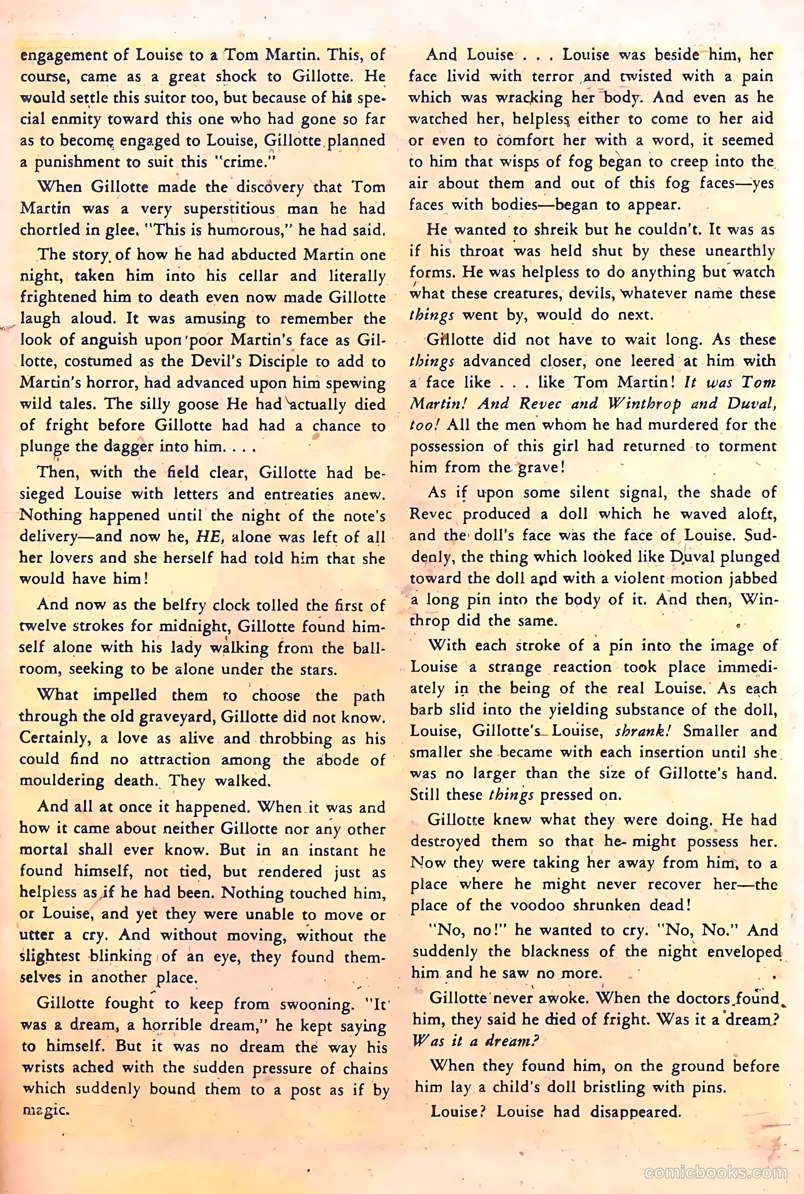 Mysterious Adventures #1 — page 19 of 36