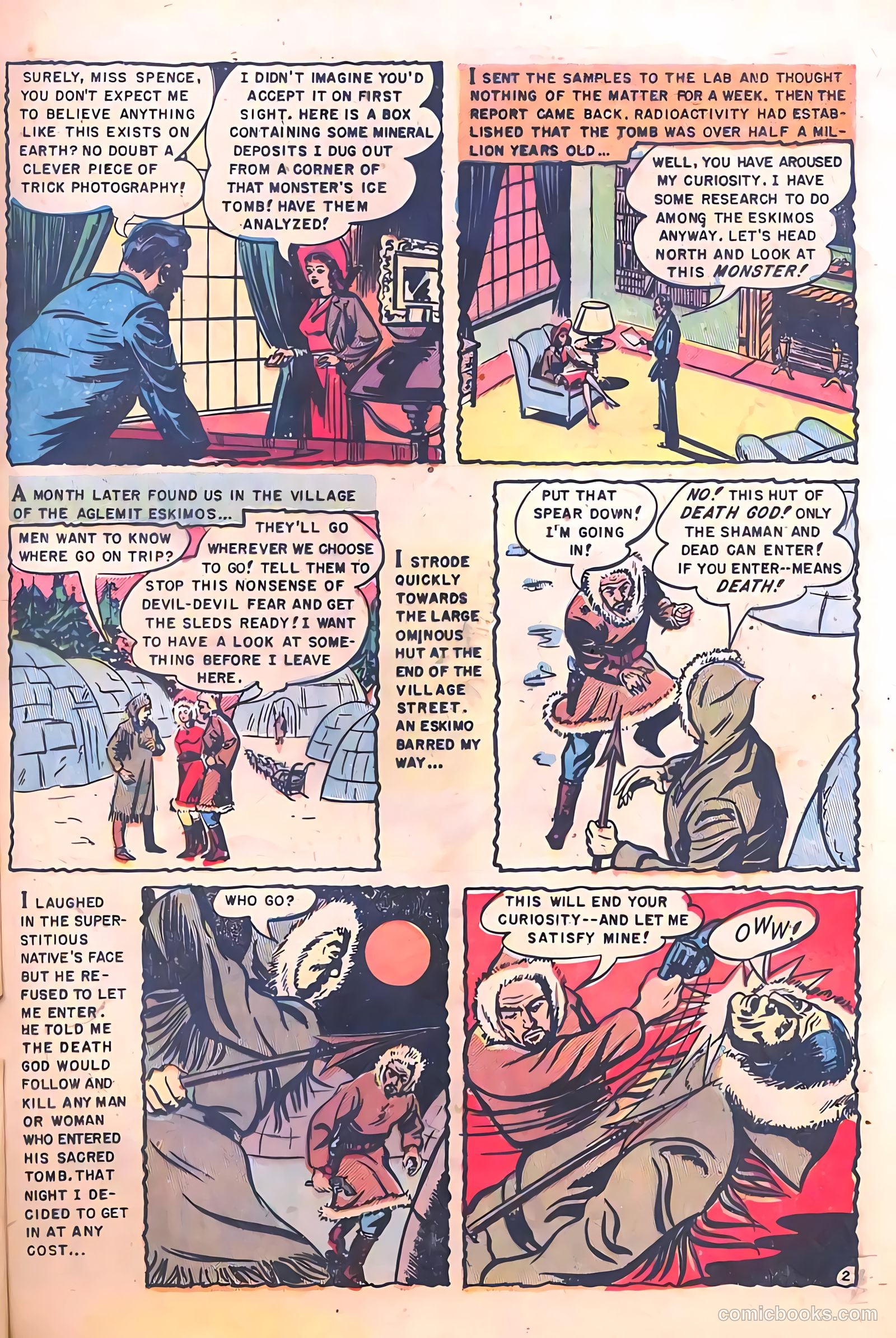 Mysterious Adventures #1 — page 21 of 36