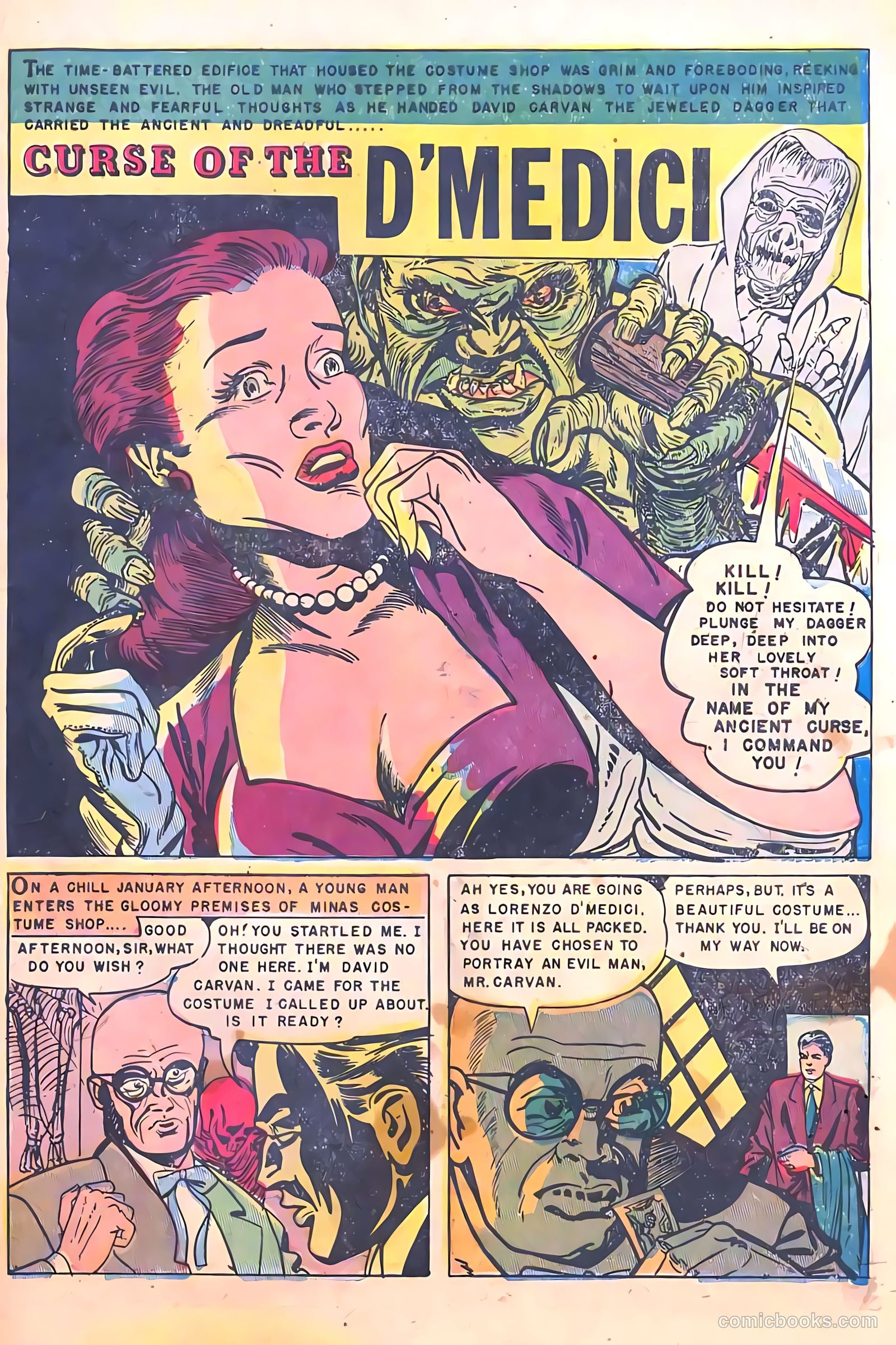 Mysterious Adventures #1 — page 27 of 36