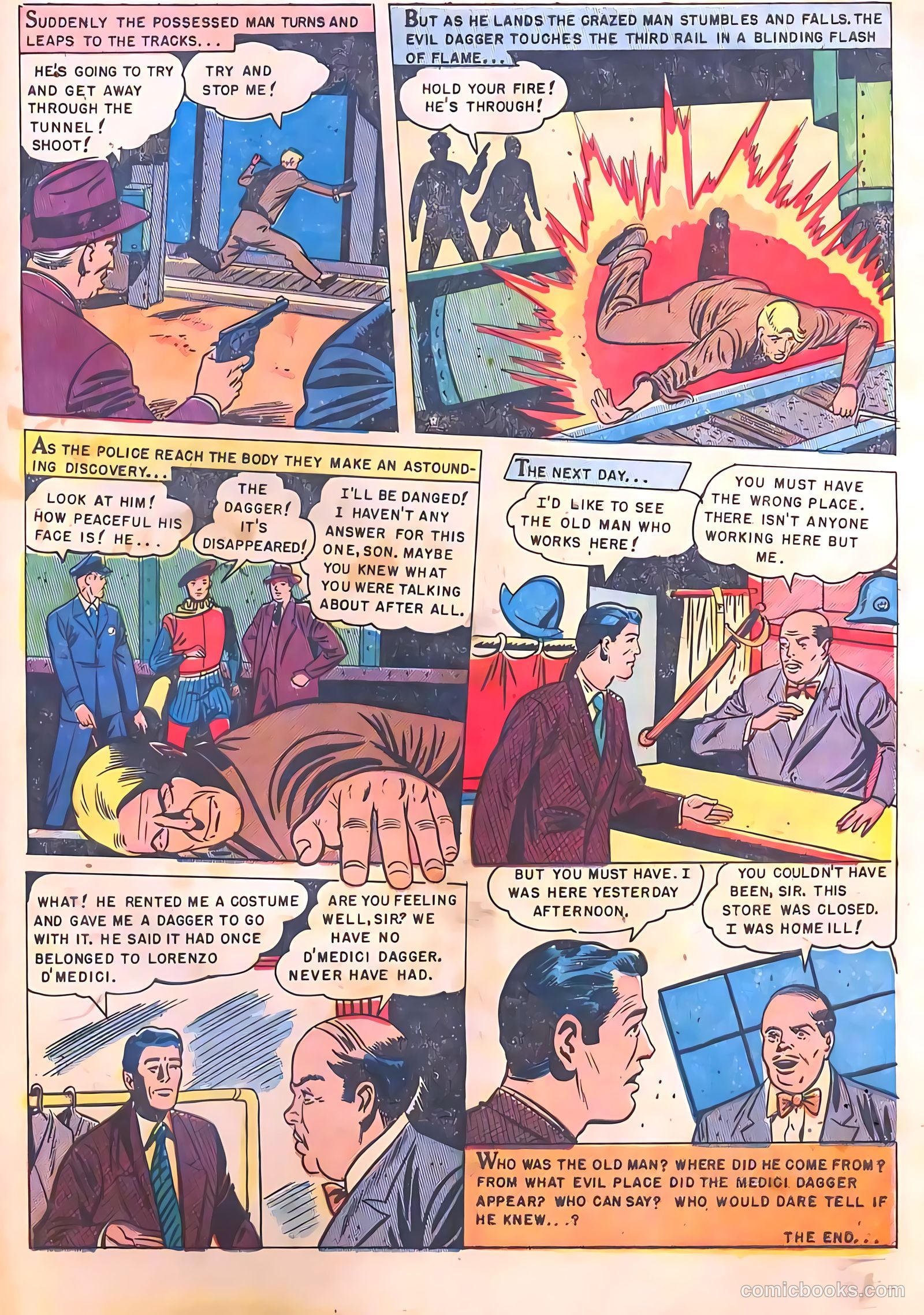 Mysterious Adventures #1 — page 33 of 36