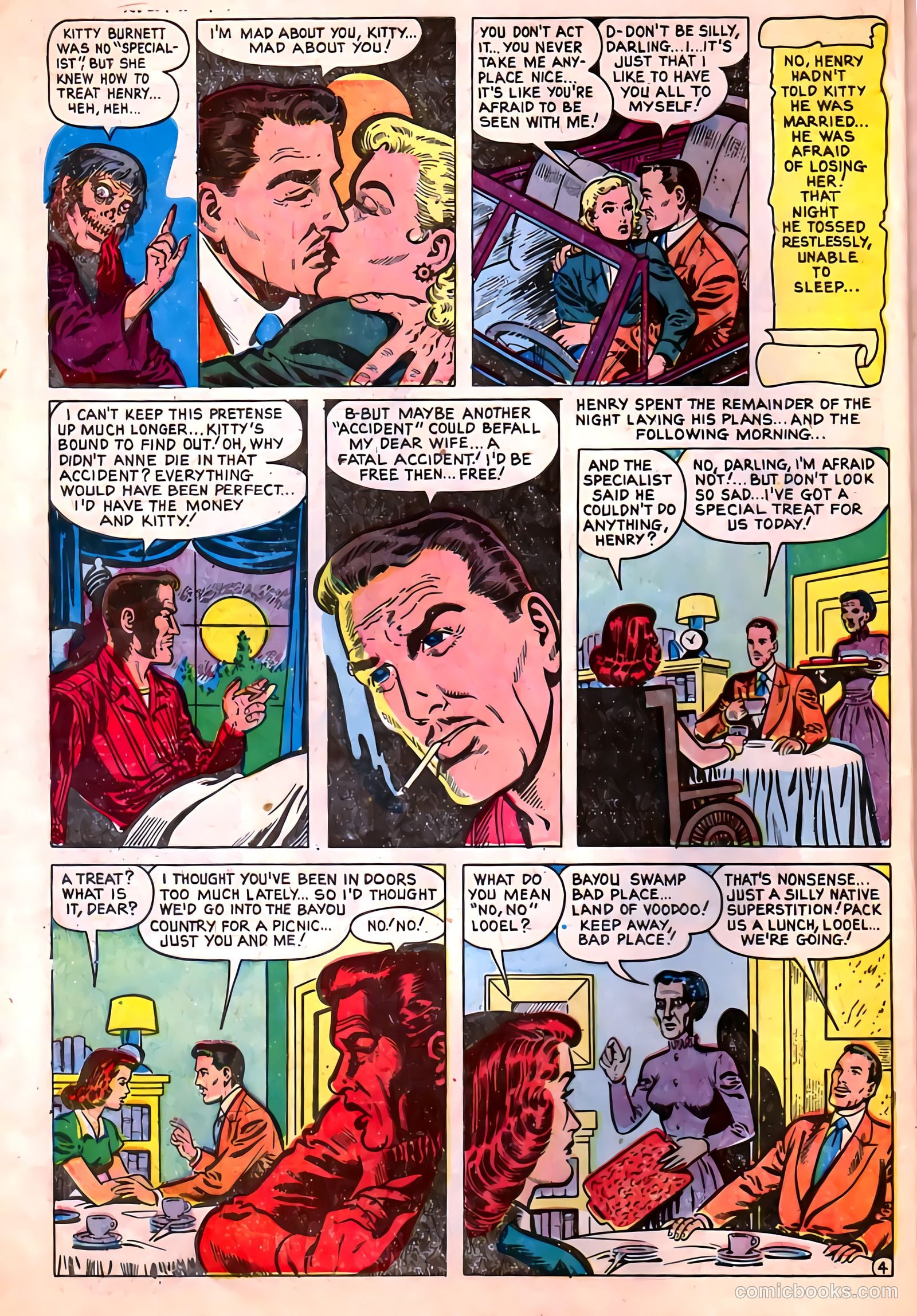Mysterious Adventures #10 — page 6 of 36