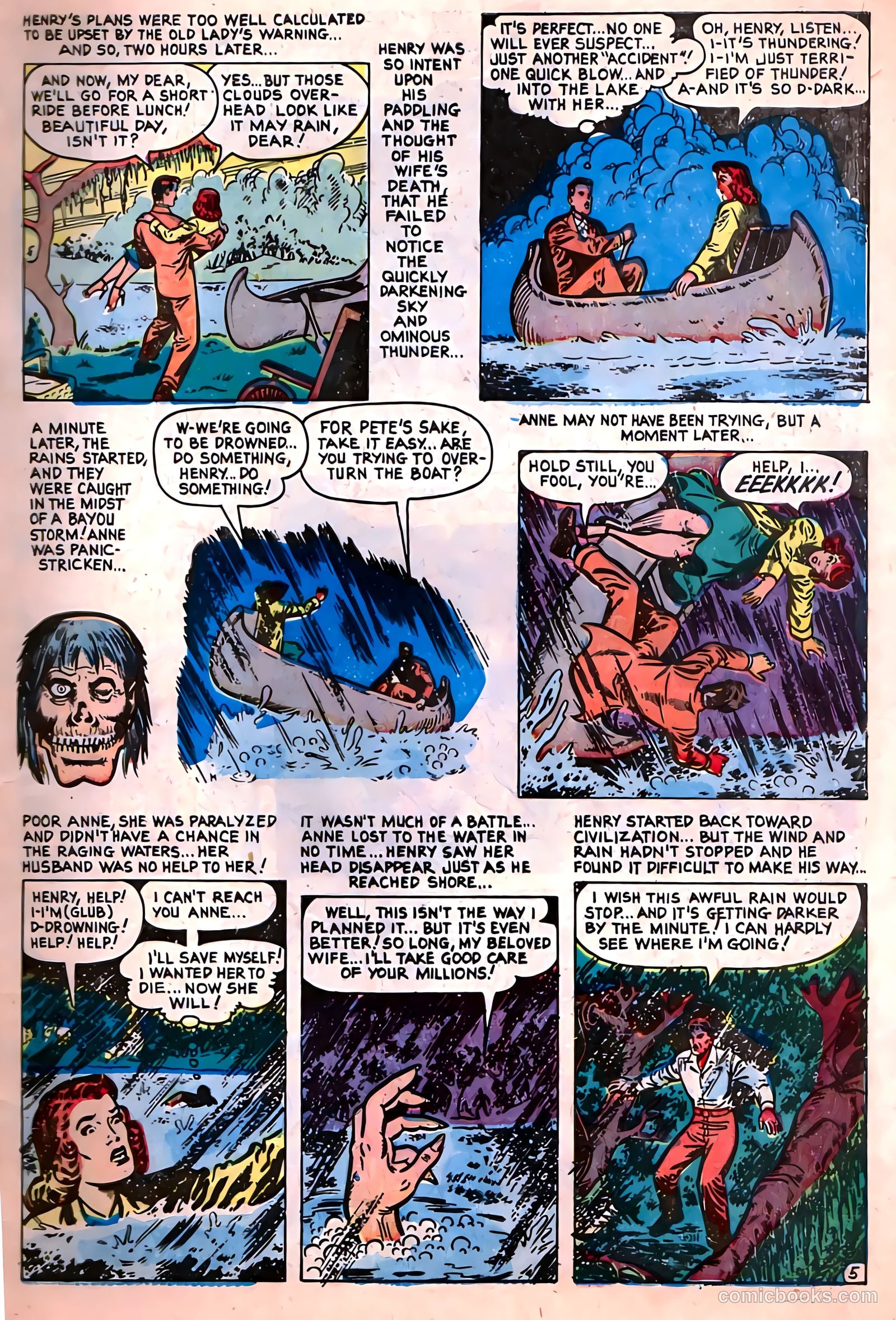 Mysterious Adventures #10 — page 7 of 36