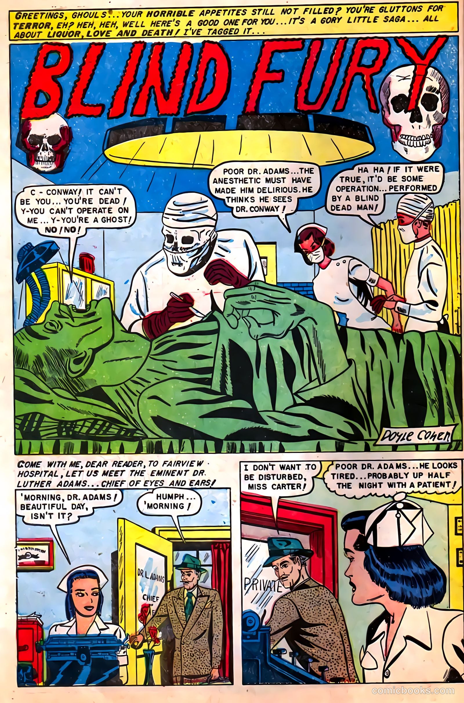Mysterious Adventures #10 — page 10 of 36