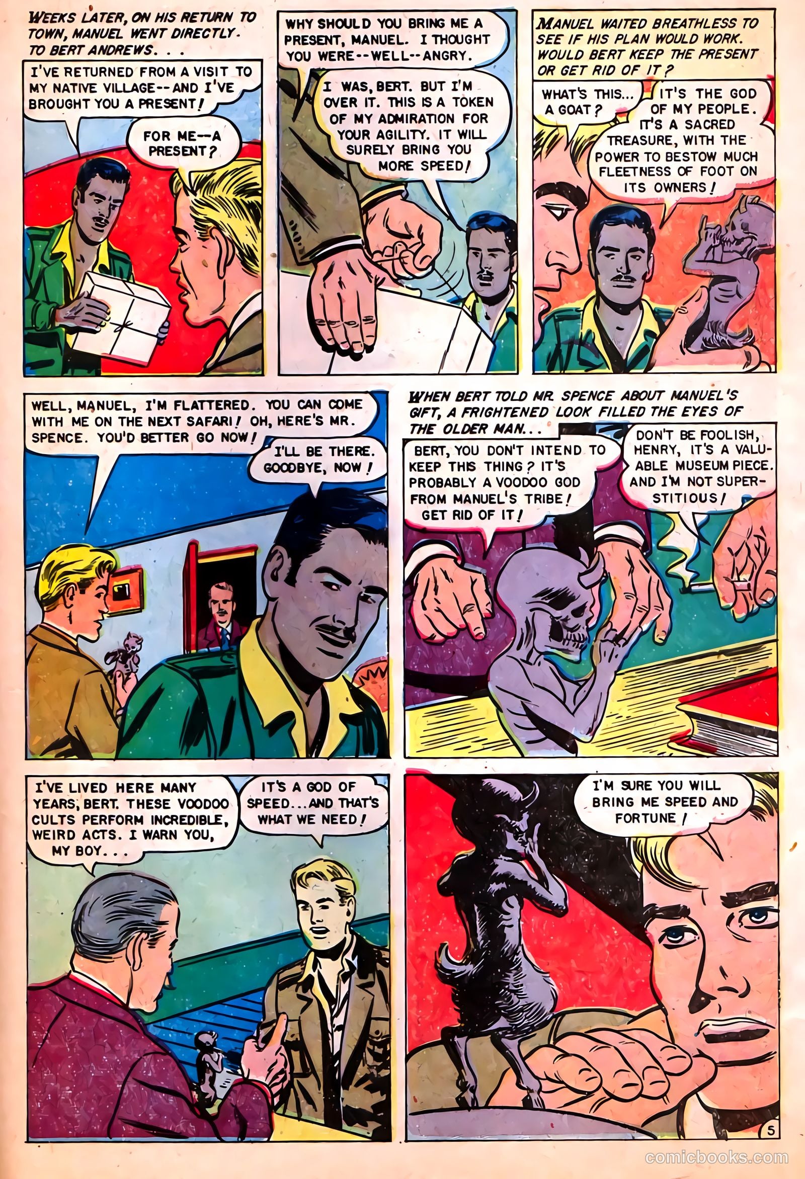 Mysterious Adventures #10 — page 31 of 36
