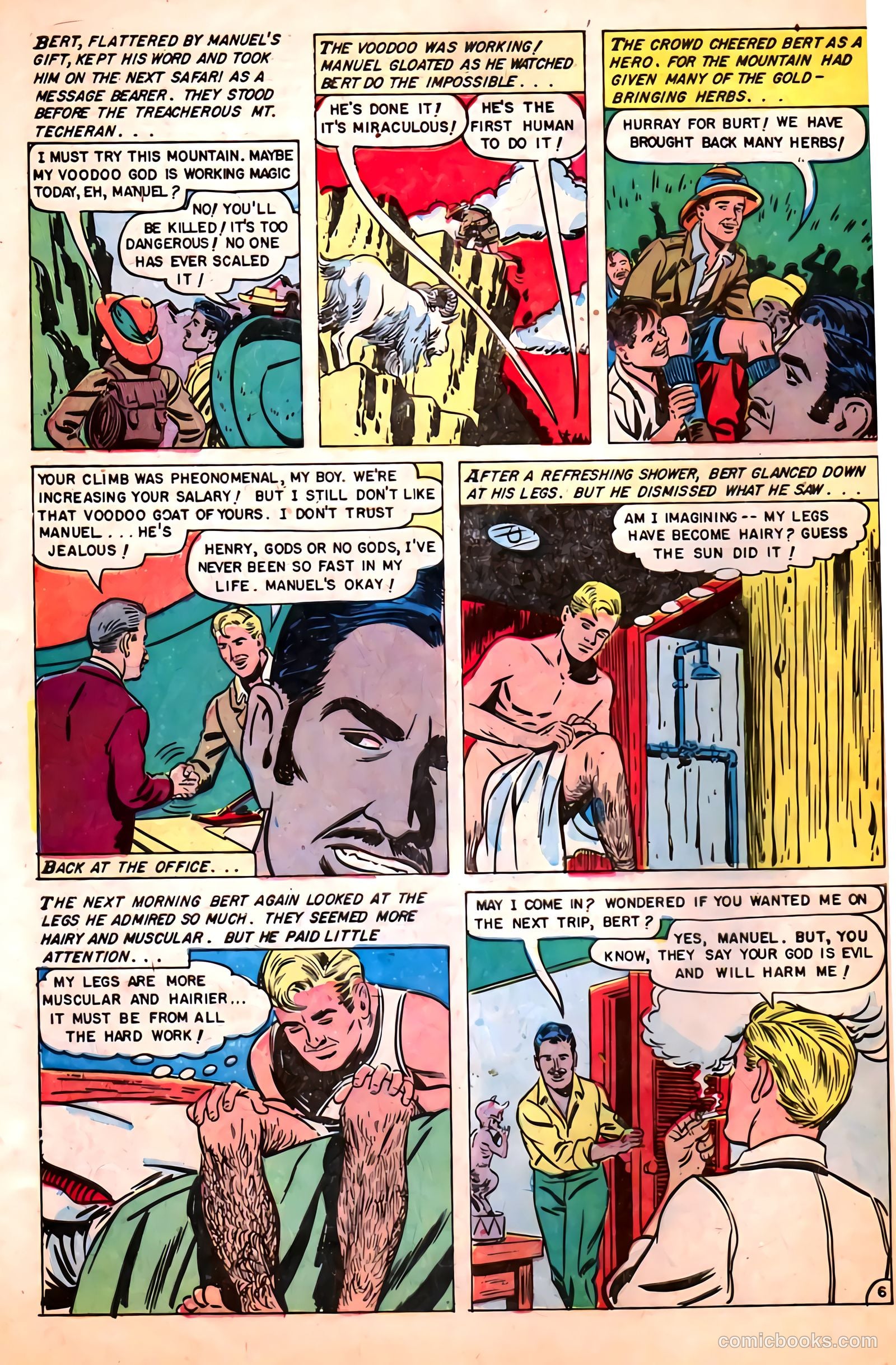 Mysterious Adventures #10 — page 32 of 36