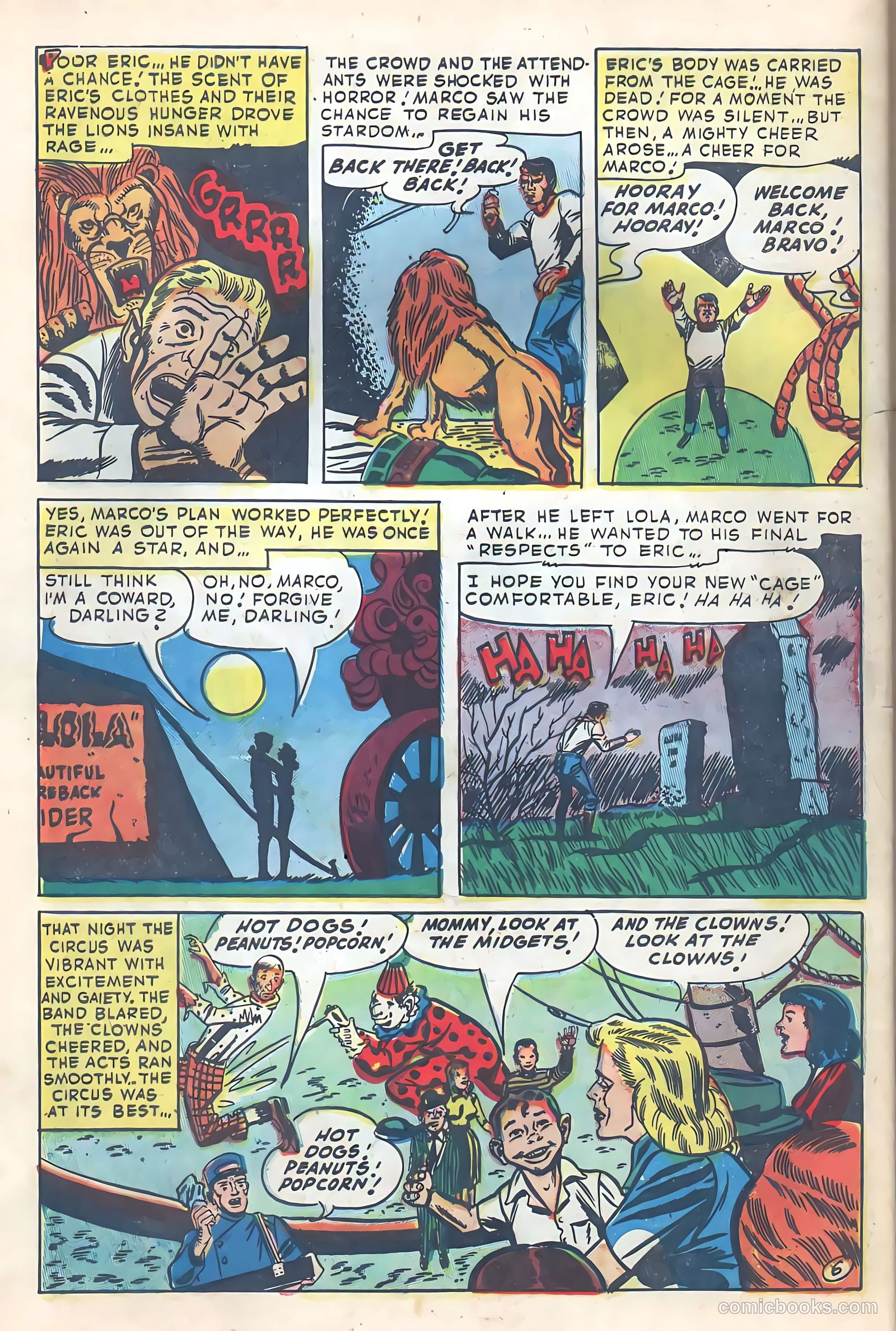 Mysterious Adventures #11 — page 32 of 36