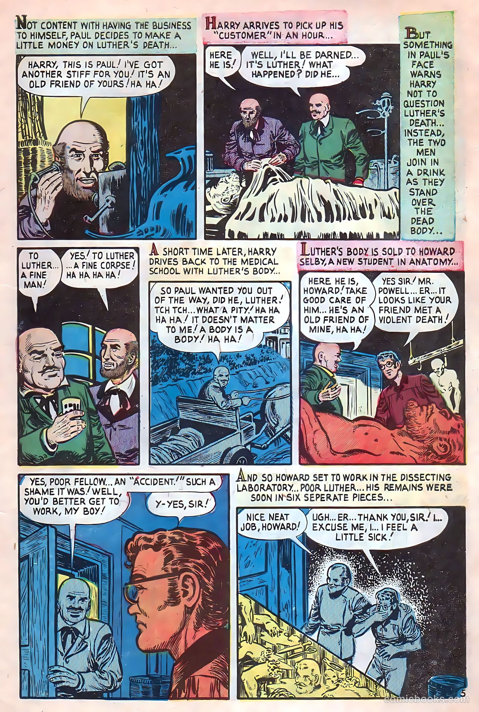 Mysterious Adventures #12 — page 6 of 33