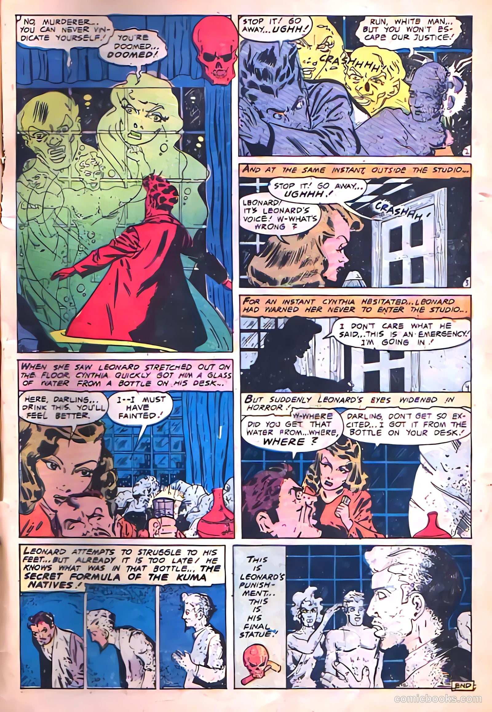 Mysterious Adventures #12 — page 32 of 33