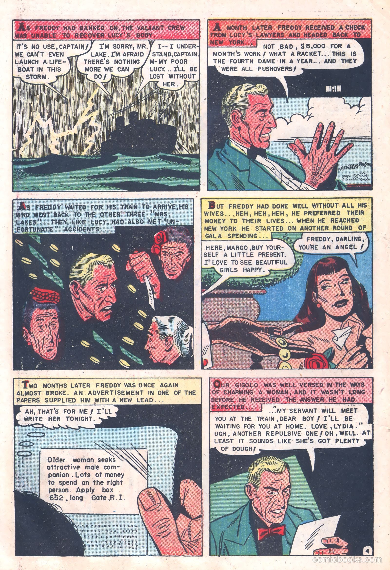 Mysterious Adventures #13 — page 7 of 37