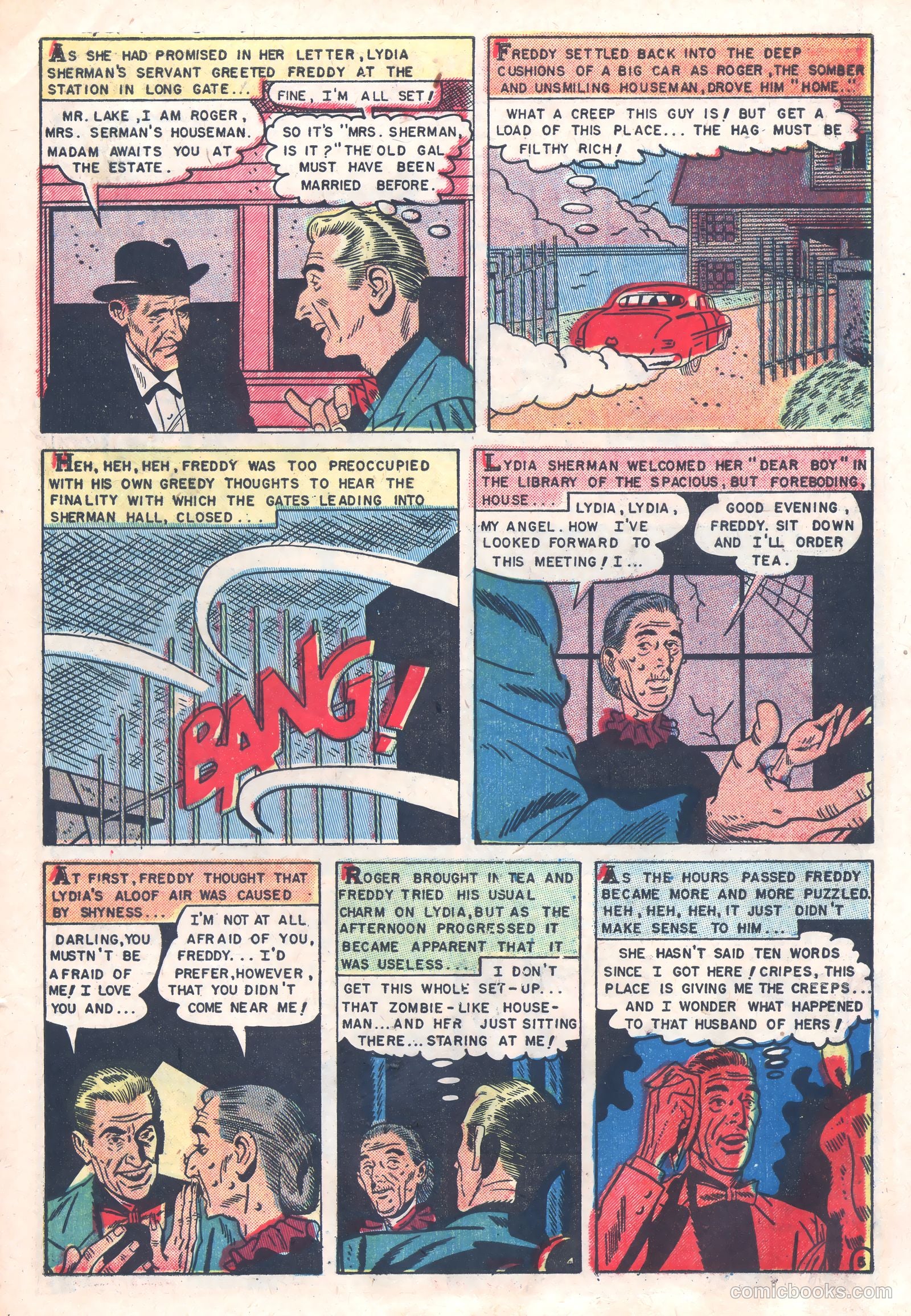 Mysterious Adventures #13 — page 8 of 37