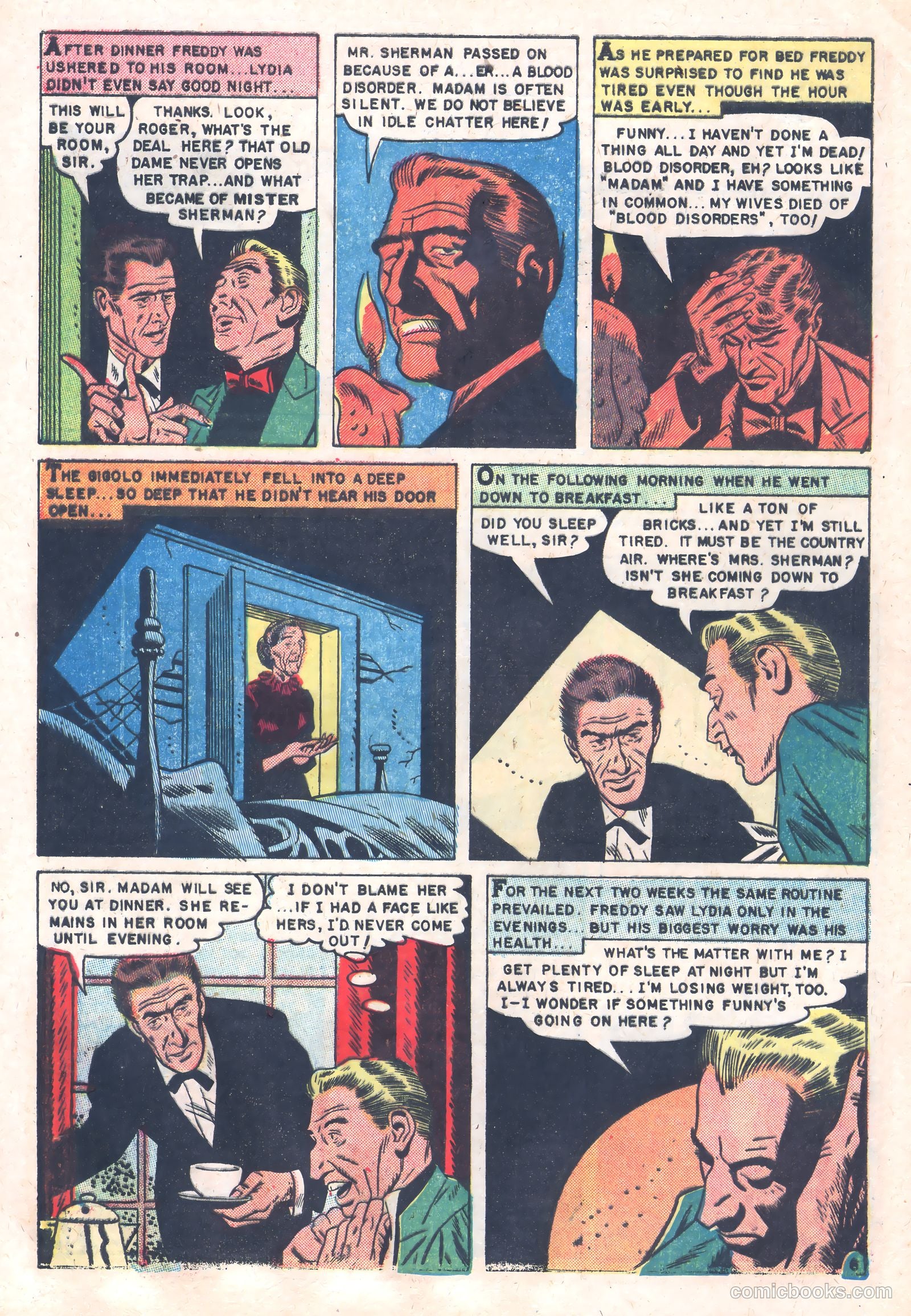 Mysterious Adventures #13 — page 9 of 37
