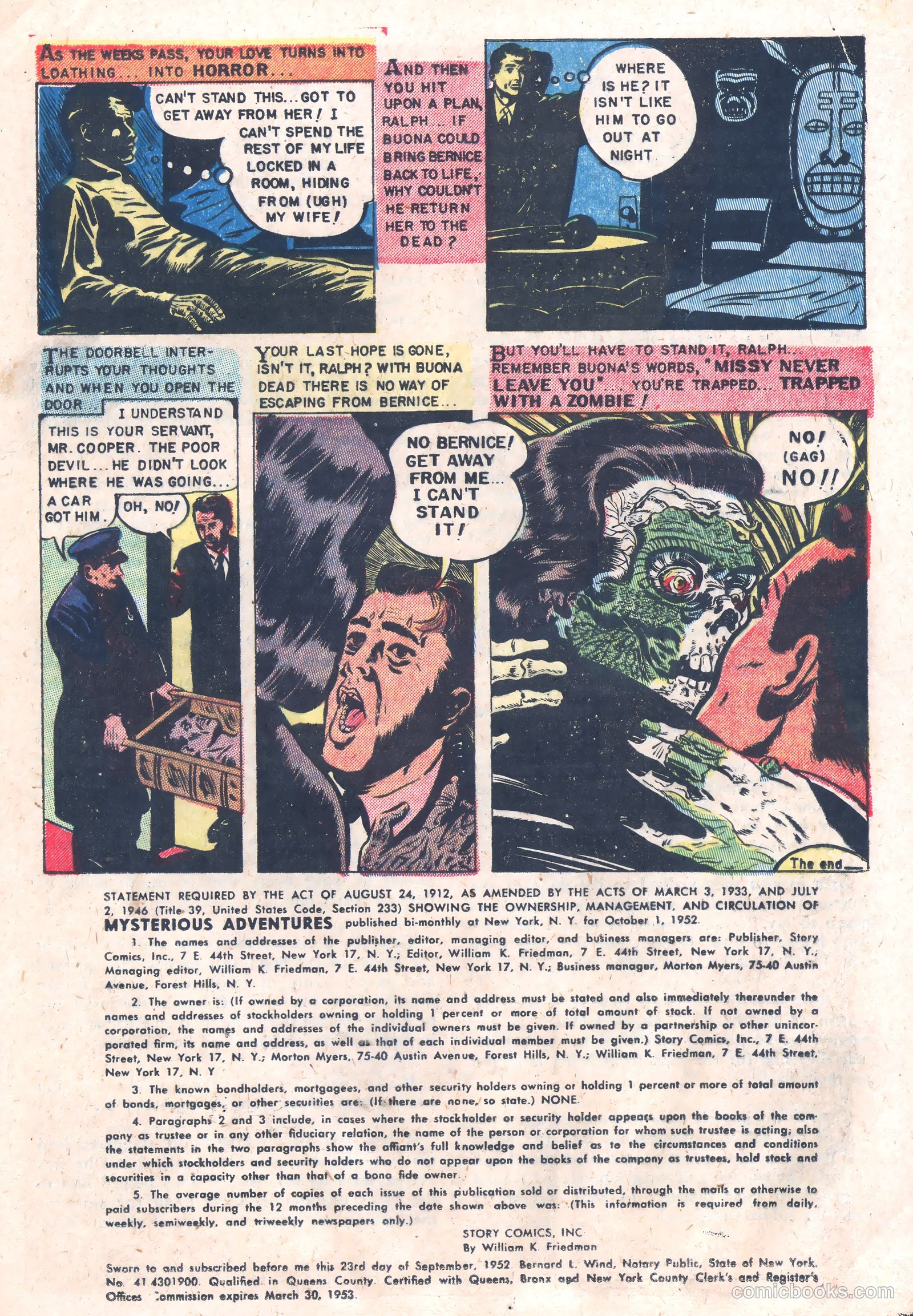 Mysterious Adventures #13 — page 18 of 37