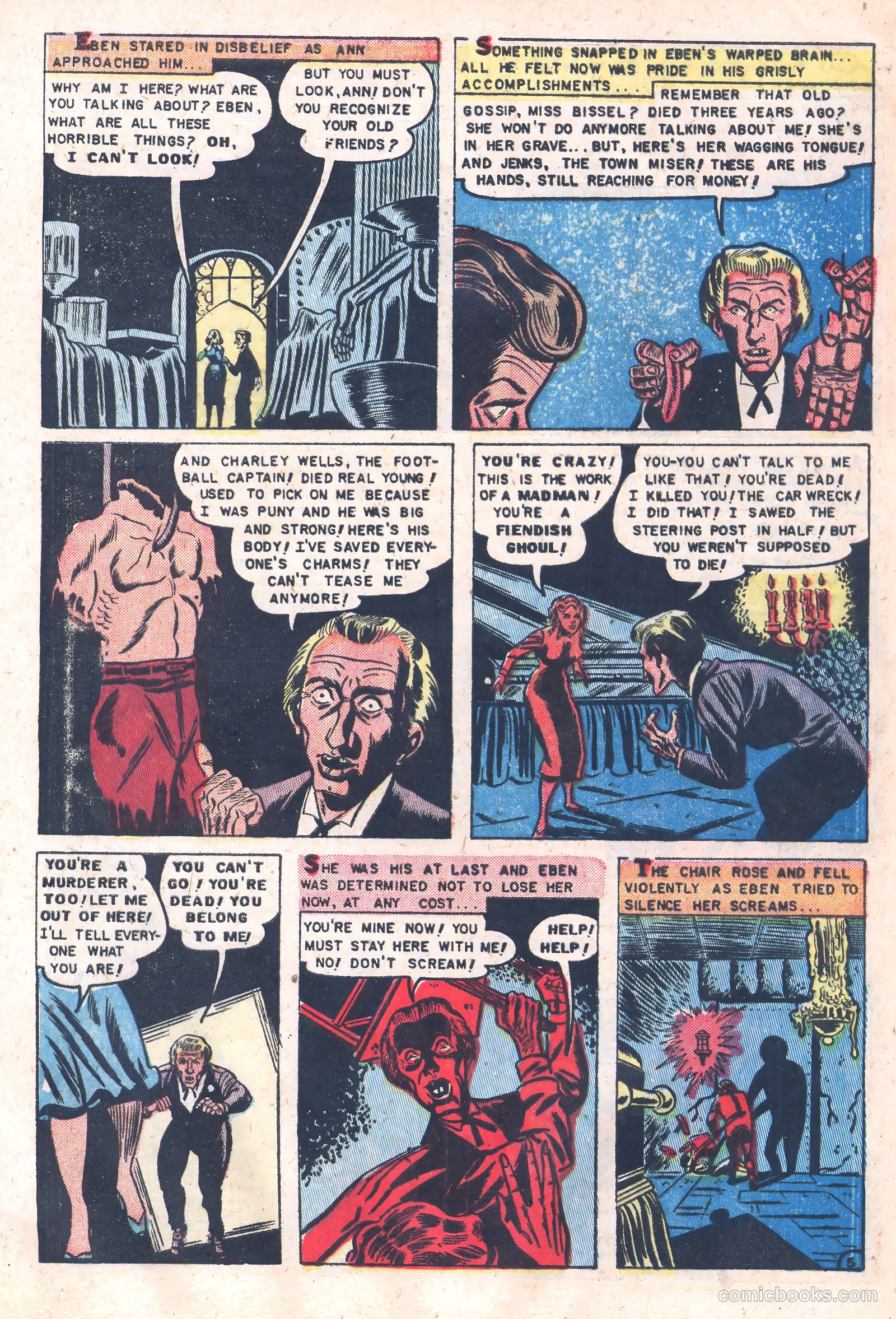 Mysterious Adventures #13 — page 33 of 37