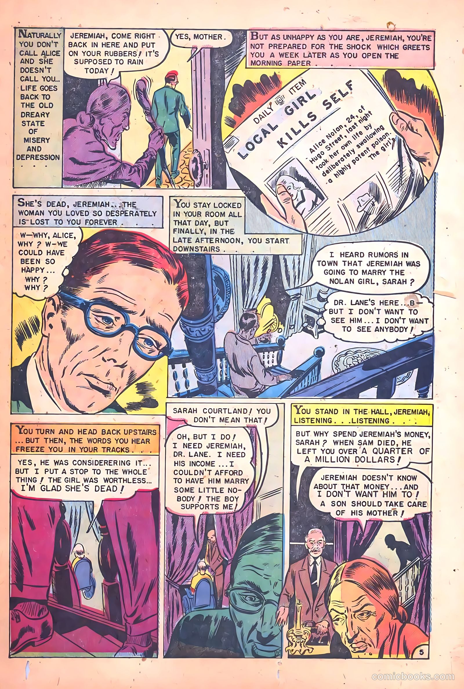 Mysterious Adventures #14 — page 23 of 36