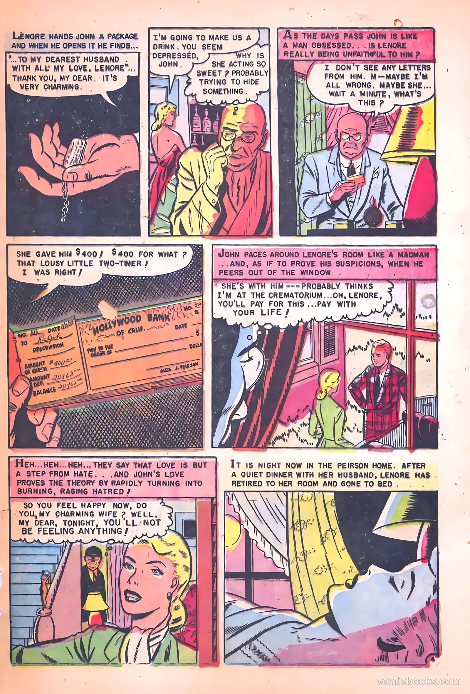Mysterious Adventures #14 — page 29 of 36