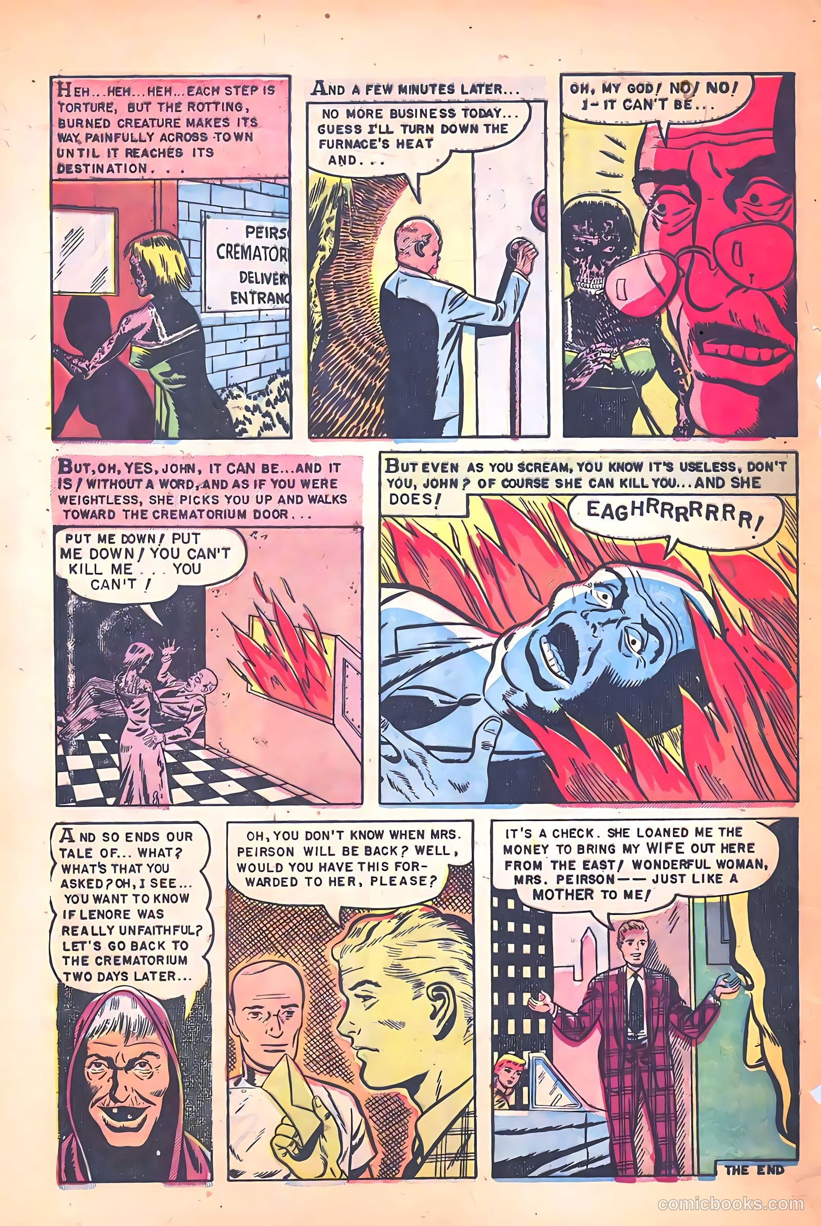 Mysterious Adventures #14 — page 32 of 36