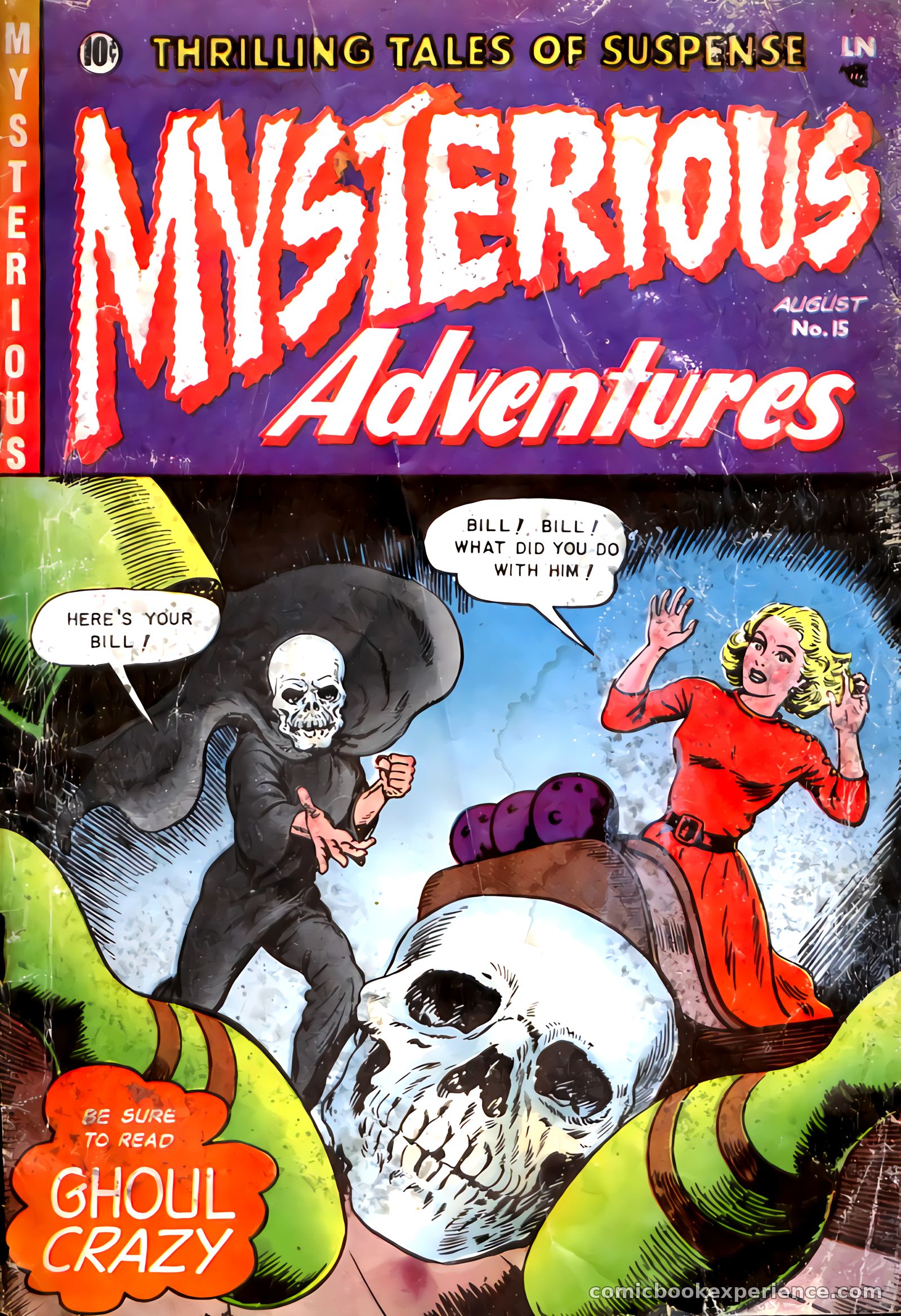 Mysterious Adventures #15 — page 1 of 36