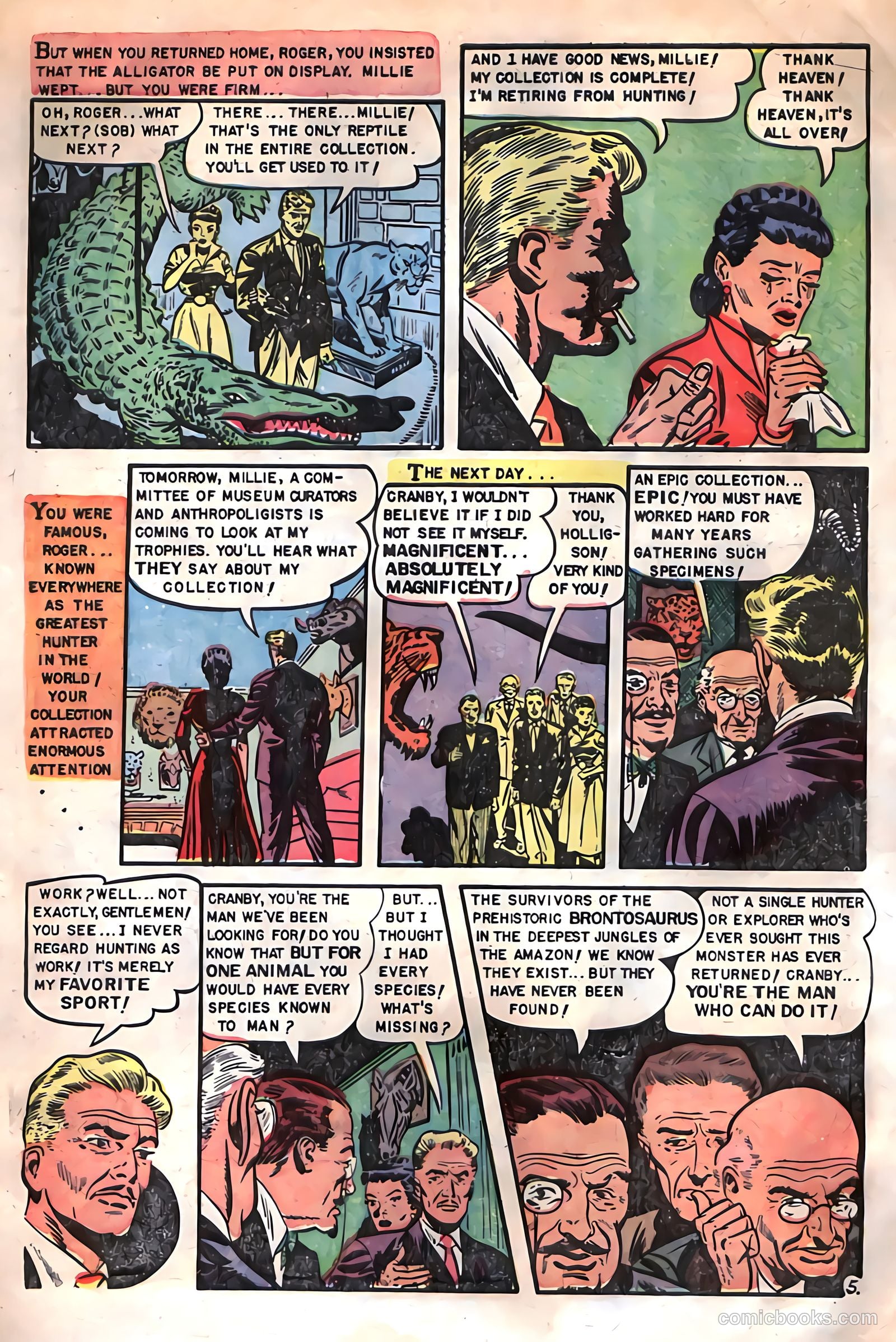 Mysterious Adventures #15 — page 7 of 36