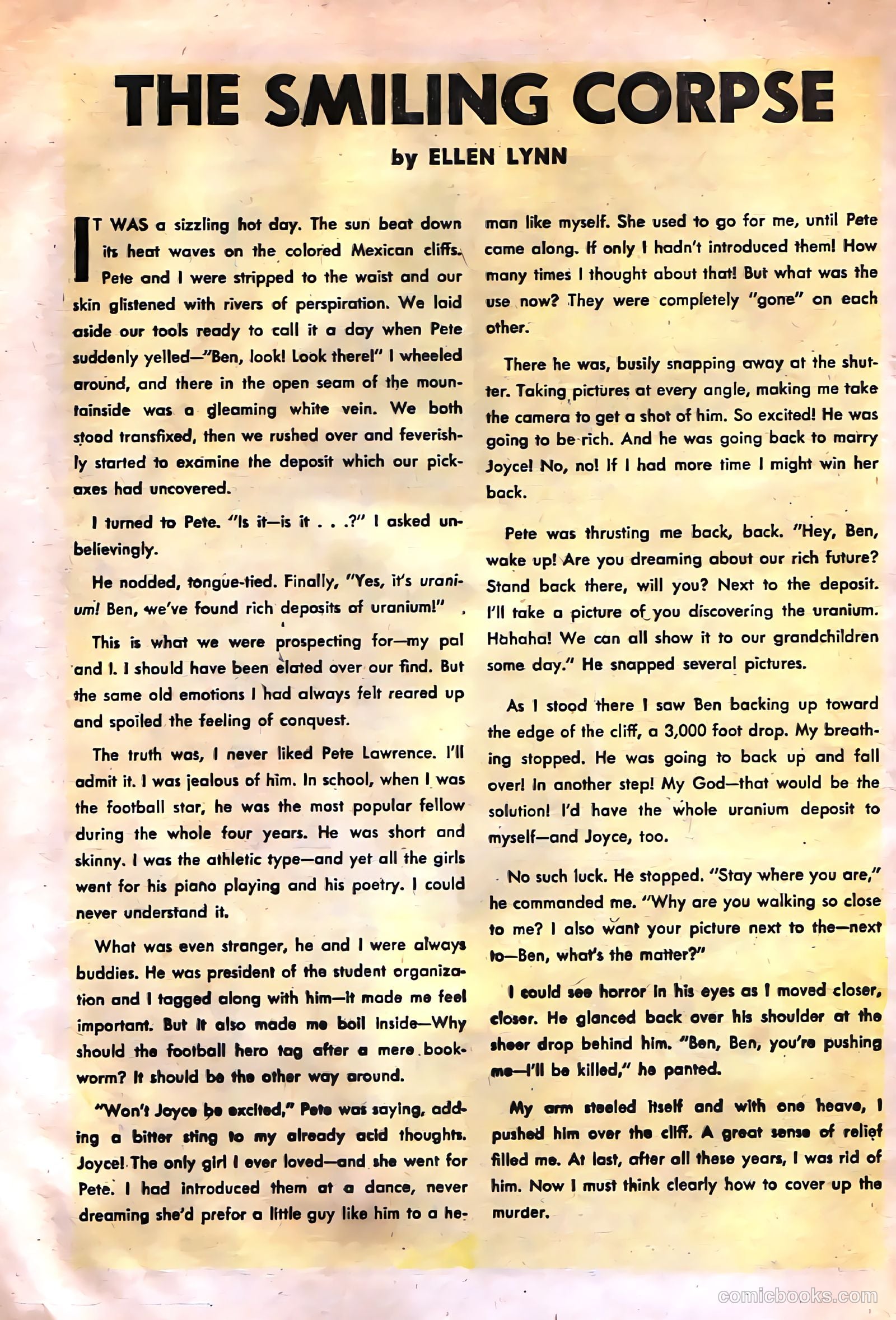 Mysterious Adventures #15 — page 16 of 36
