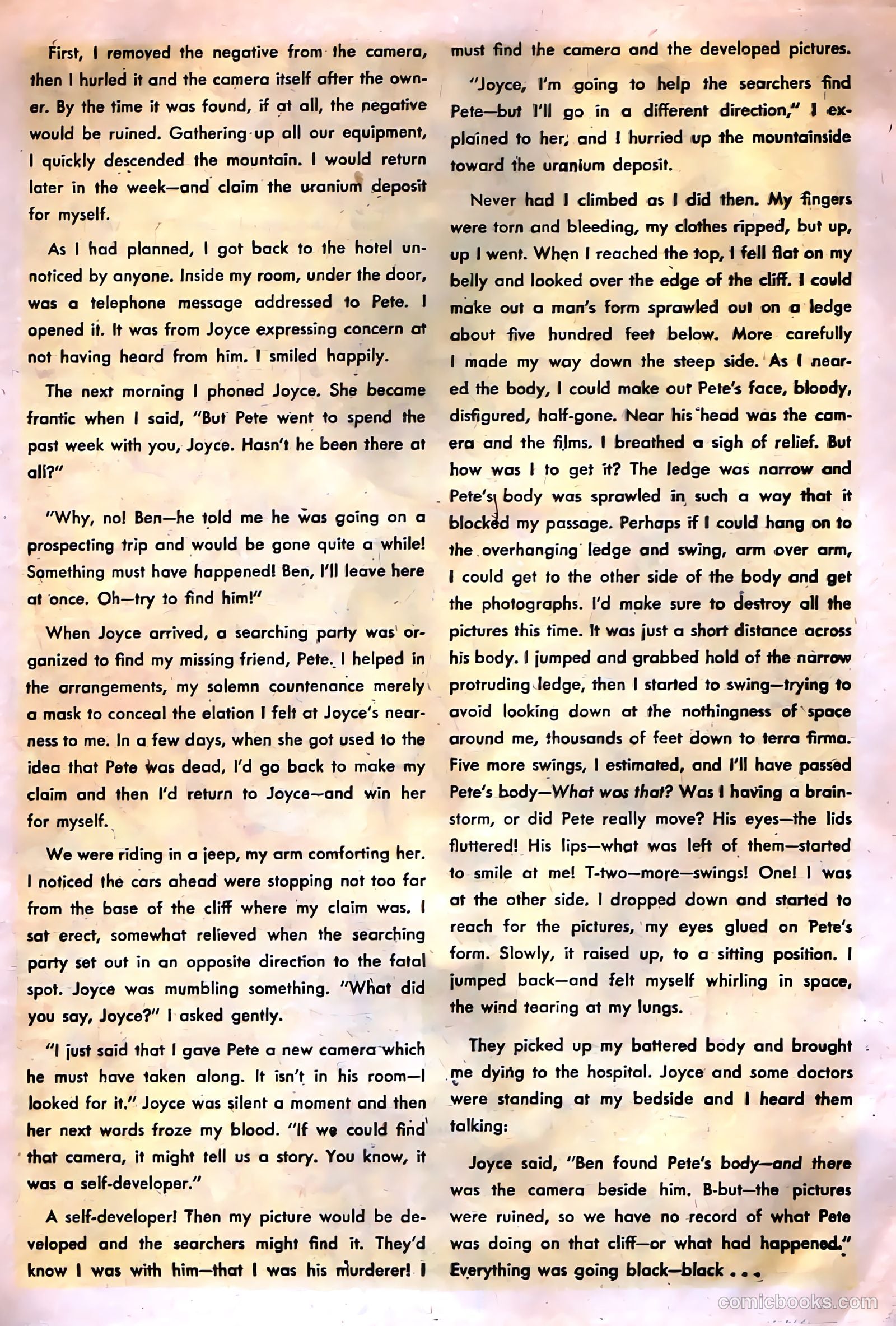 Mysterious Adventures #15 — page 17 of 36