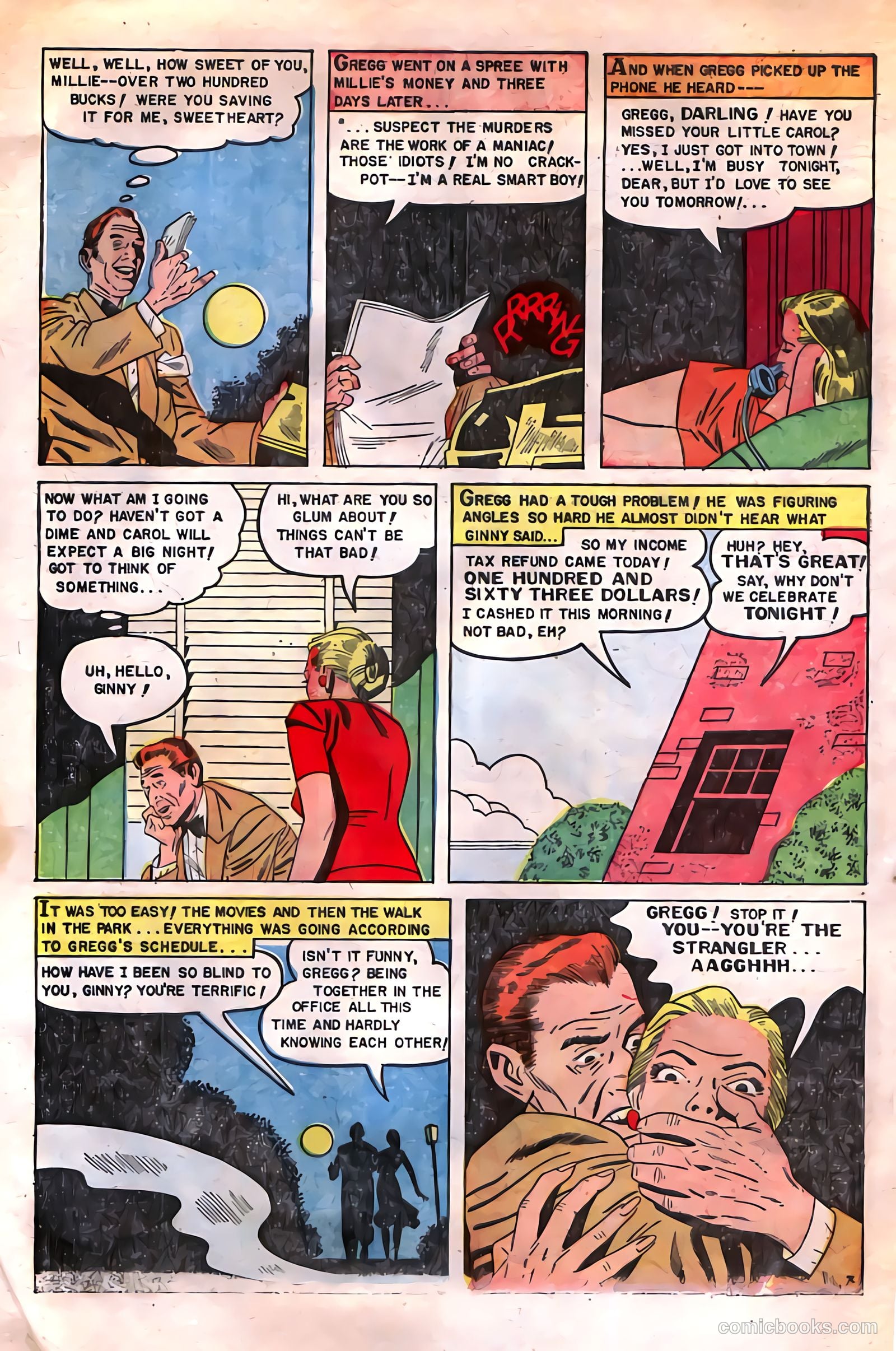 Mysterious Adventures #15 — page 28 of 36