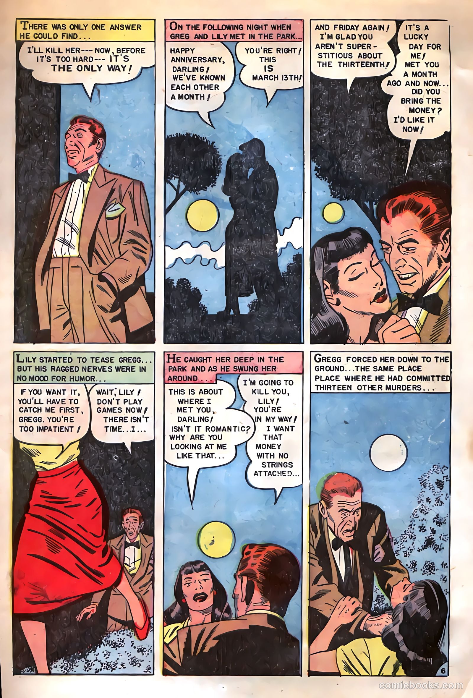 Mysterious Adventures #15 — page 31 of 36