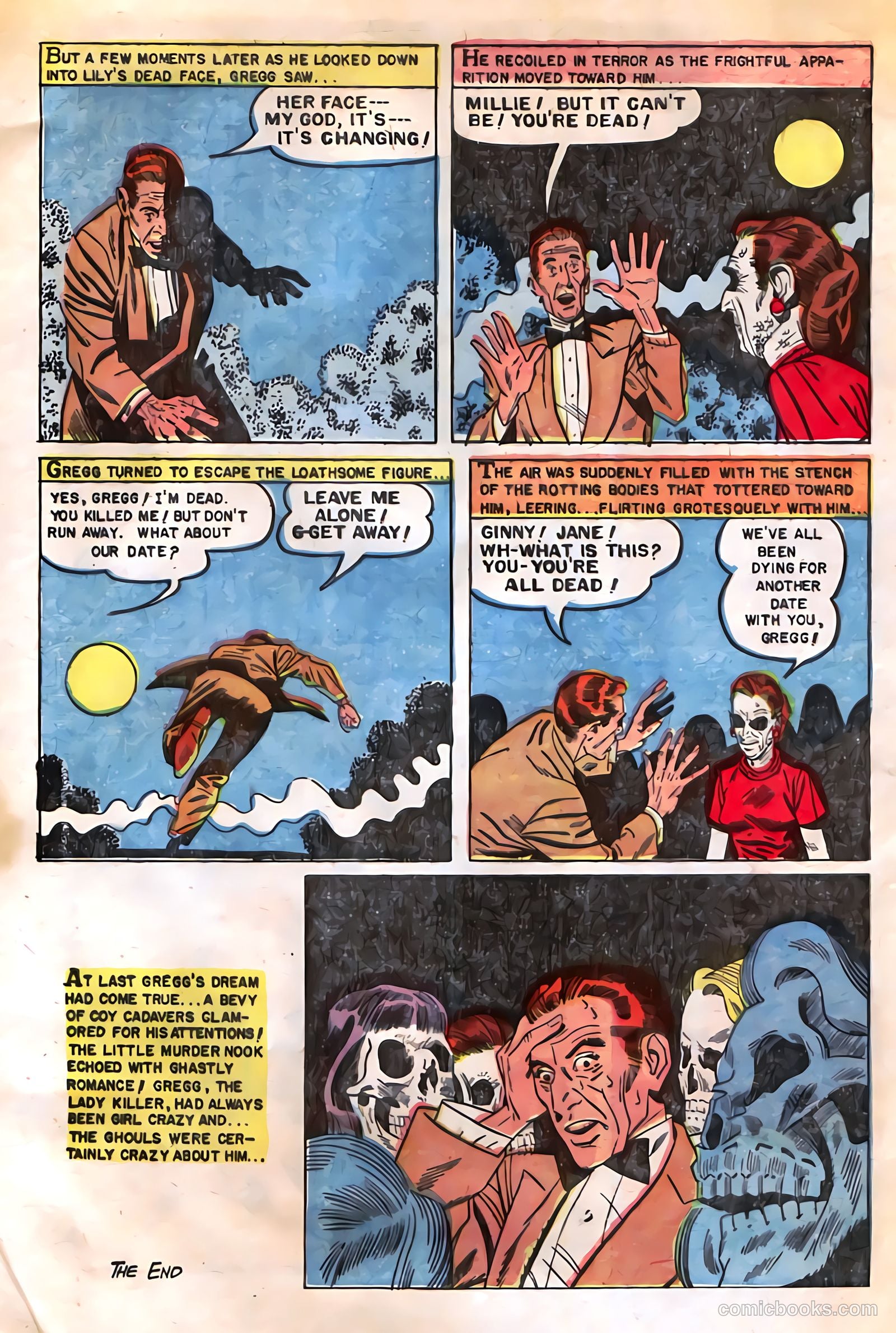 Mysterious Adventures #15 — page 32 of 36