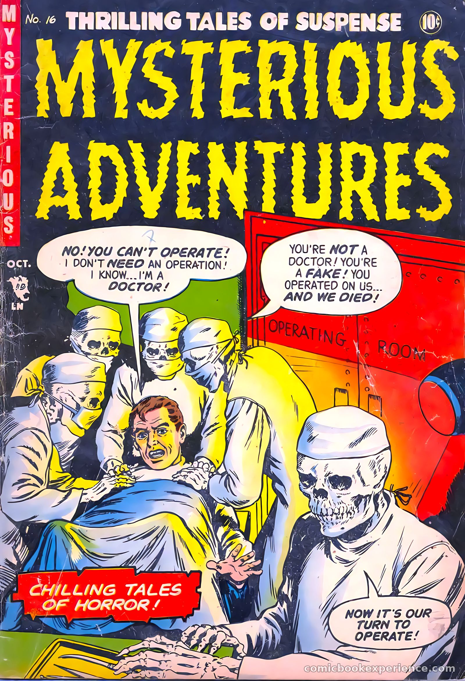 Mysterious Adventures #16 — page 1 of 36