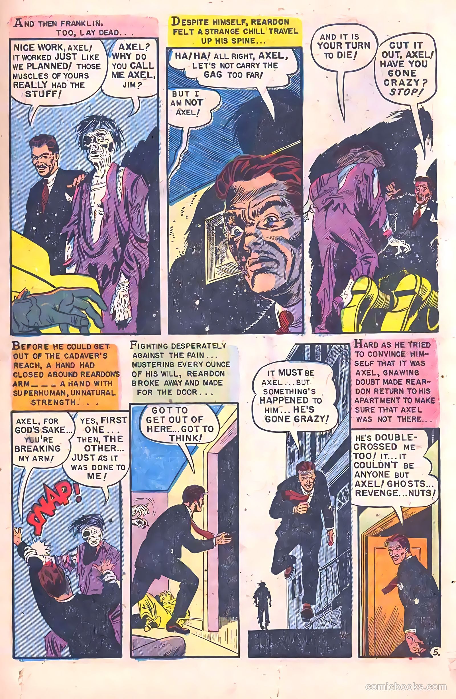 Mysterious Adventures #16 — page 23 of 36