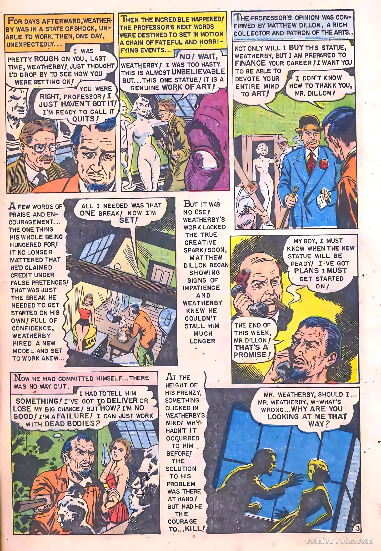 Mysterious Adventures #16 — page 29 of 36
