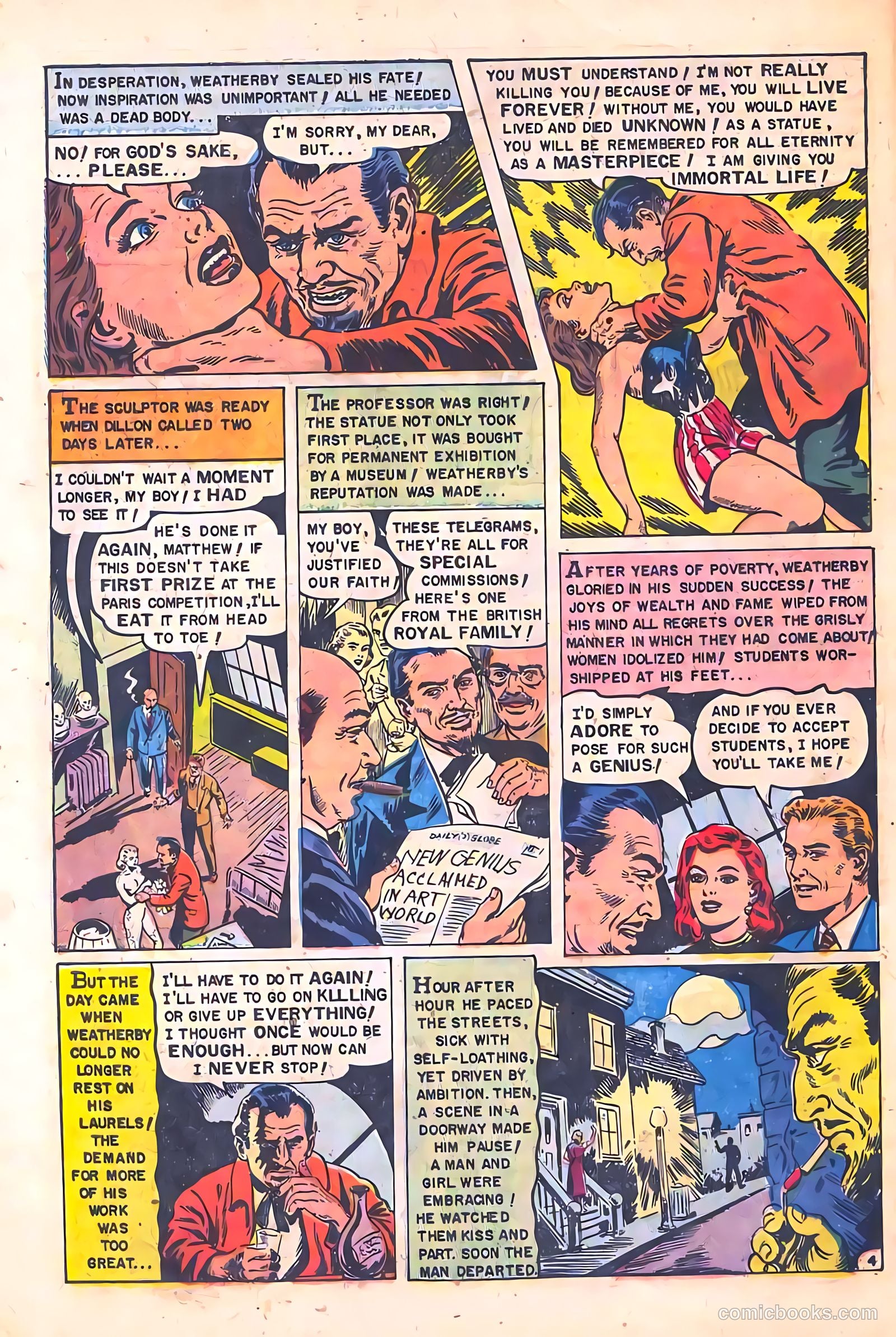 Mysterious Adventures #16 — page 30 of 36