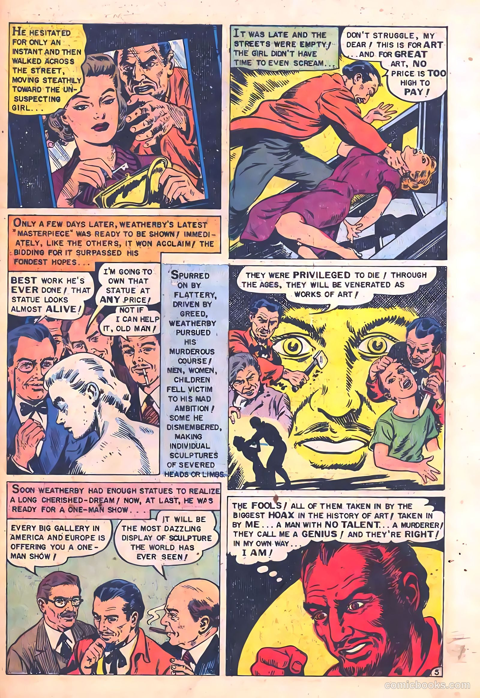 Mysterious Adventures #16 — page 31 of 36