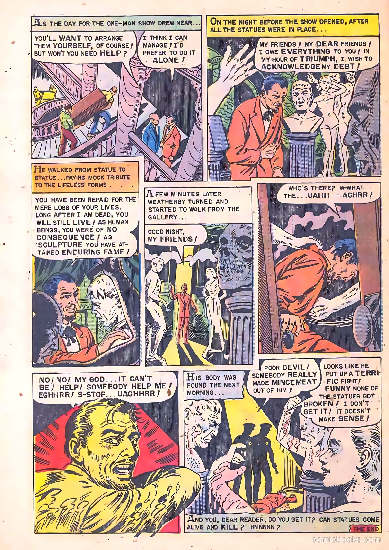 Mysterious Adventures #16 — page 32 of 36