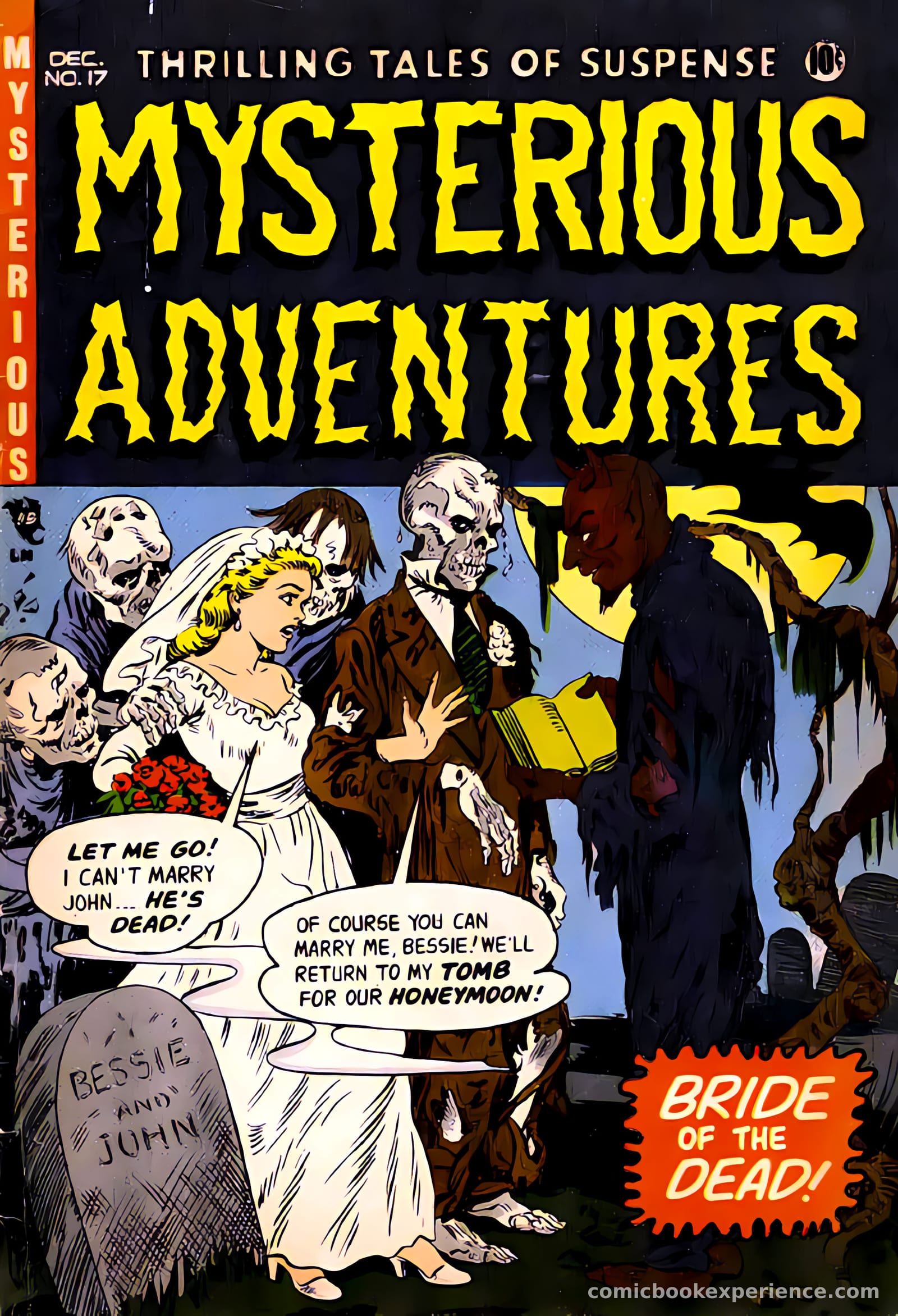 Mysterious Adventures #17 — page 1 of 27