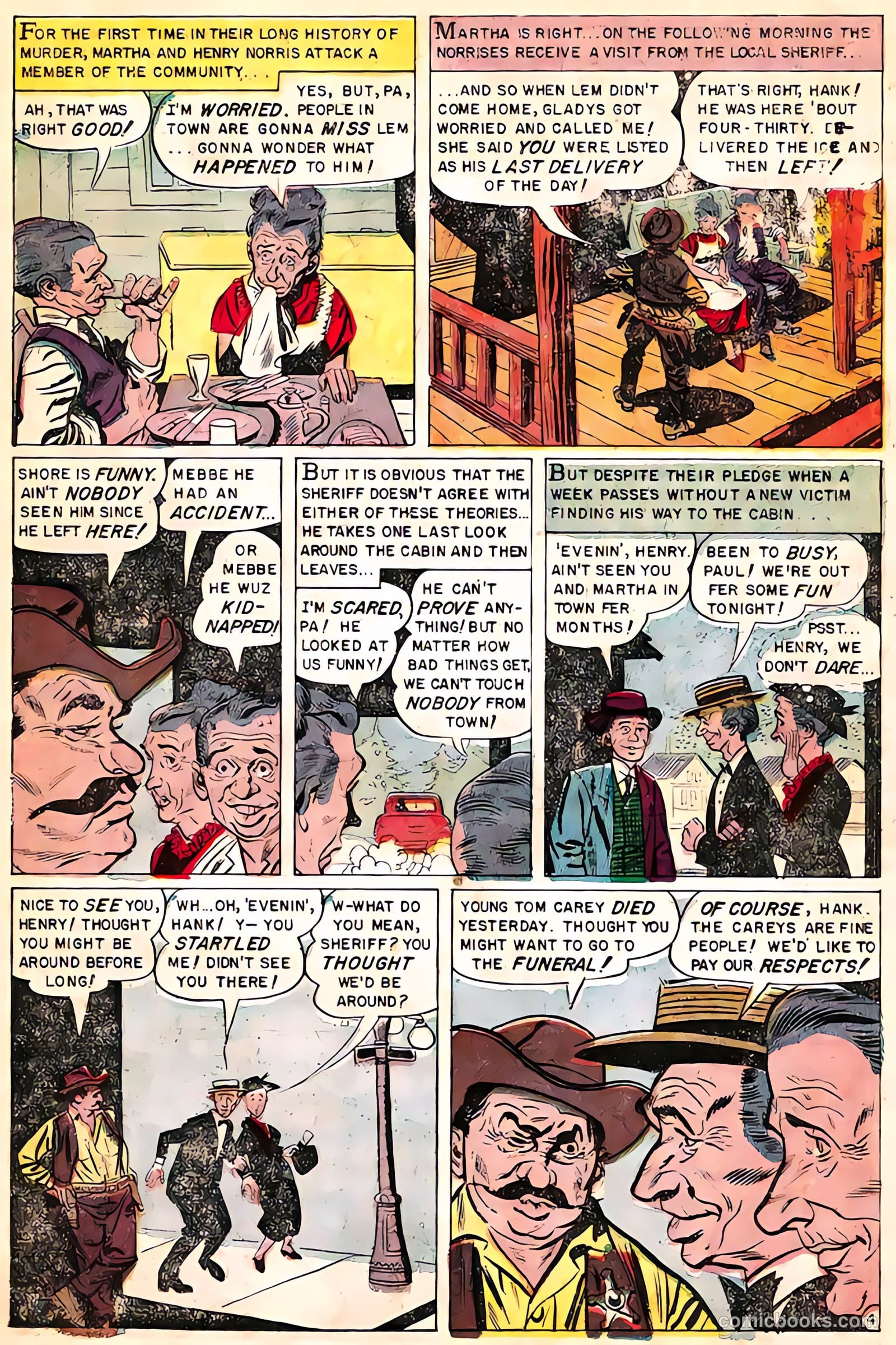 Mysterious Adventures #17 — page 12 of 27