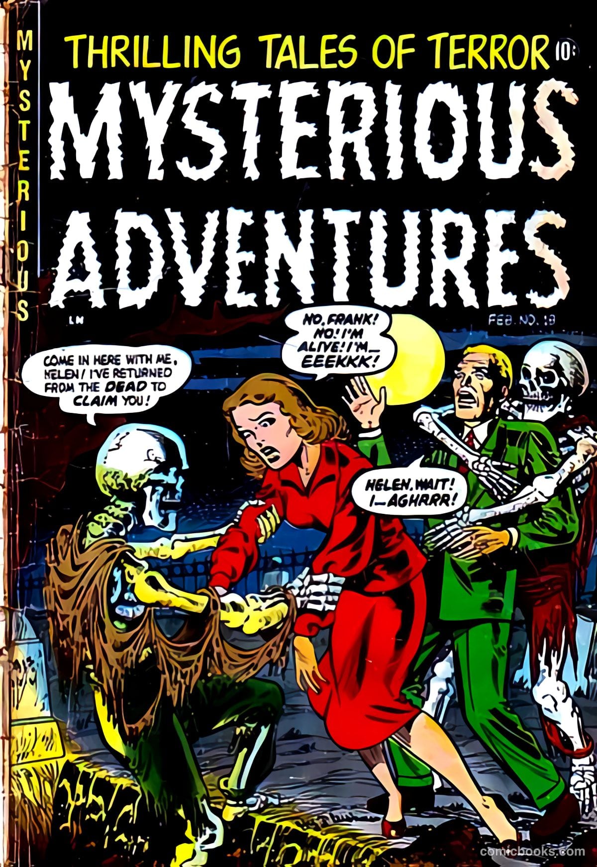 Mysterious Adventures #18 — page 1 of 20