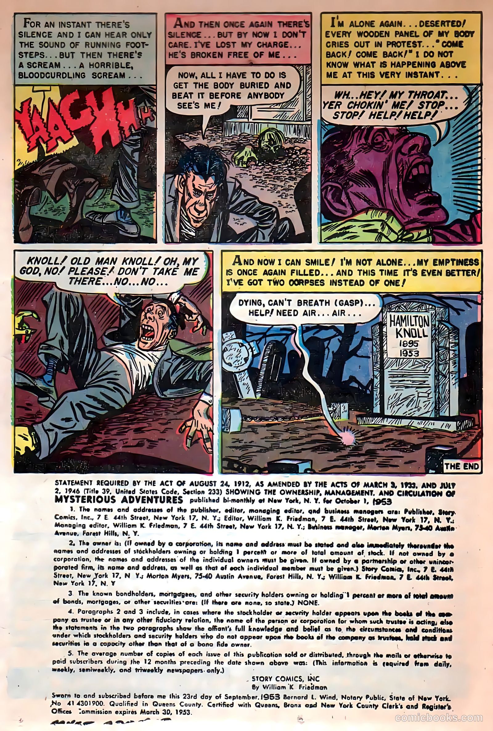 Mysterious Adventures #19 — page 25 of 36