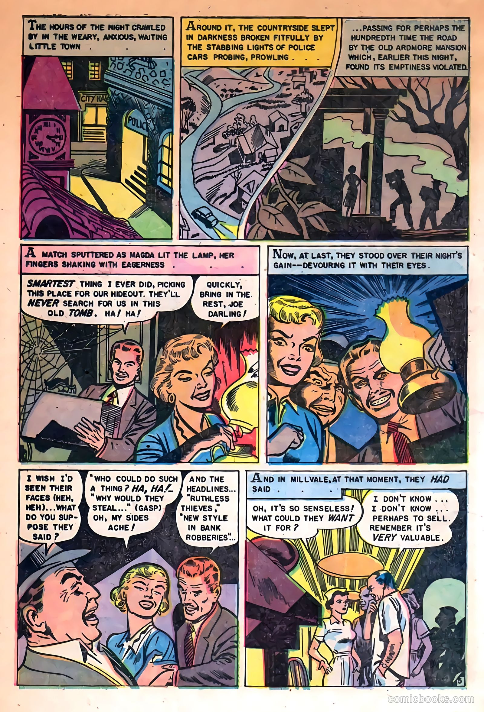 Mysterious Adventures #19 — page 32 of 36