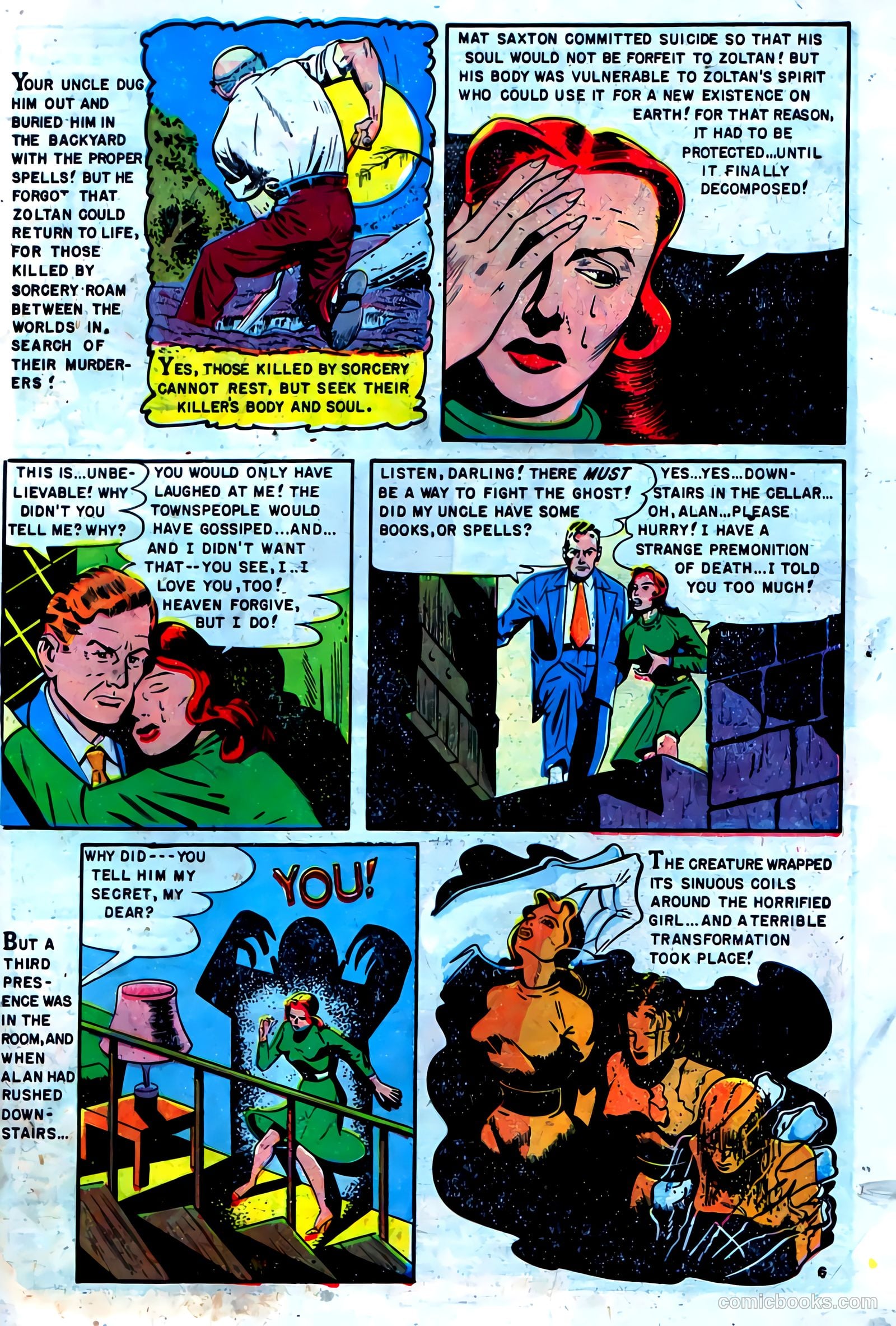 Mysterious Adventures #2 — page 31 of 36