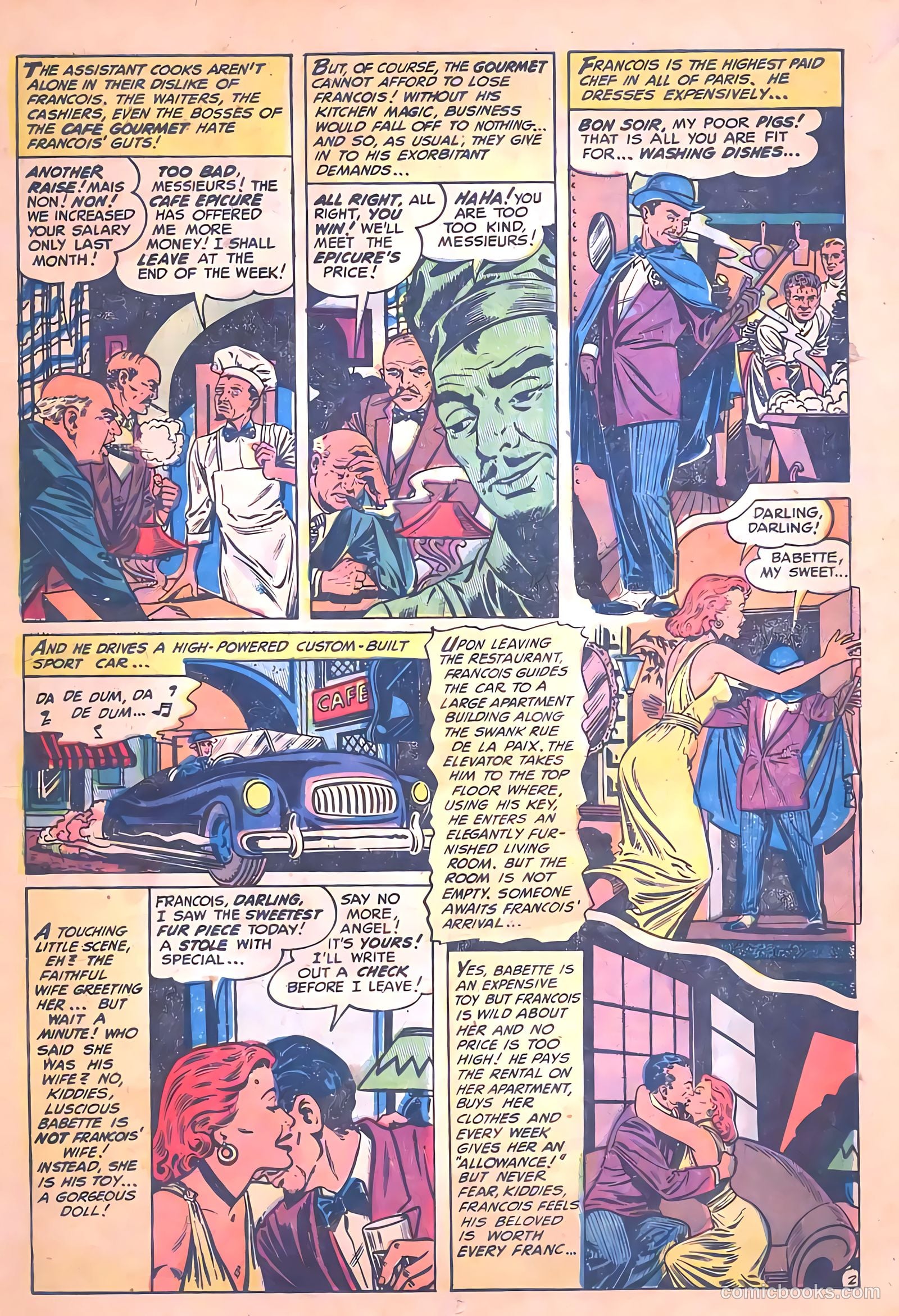 Mysterious Adventures #20 — page 13 of 36
