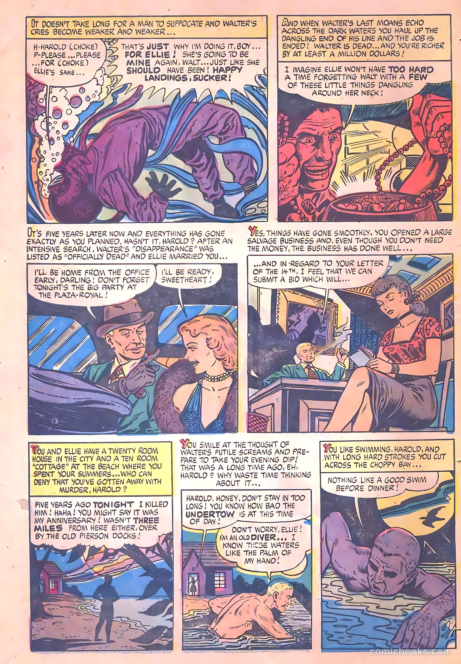 Mysterious Adventures #20 — page 32 of 36