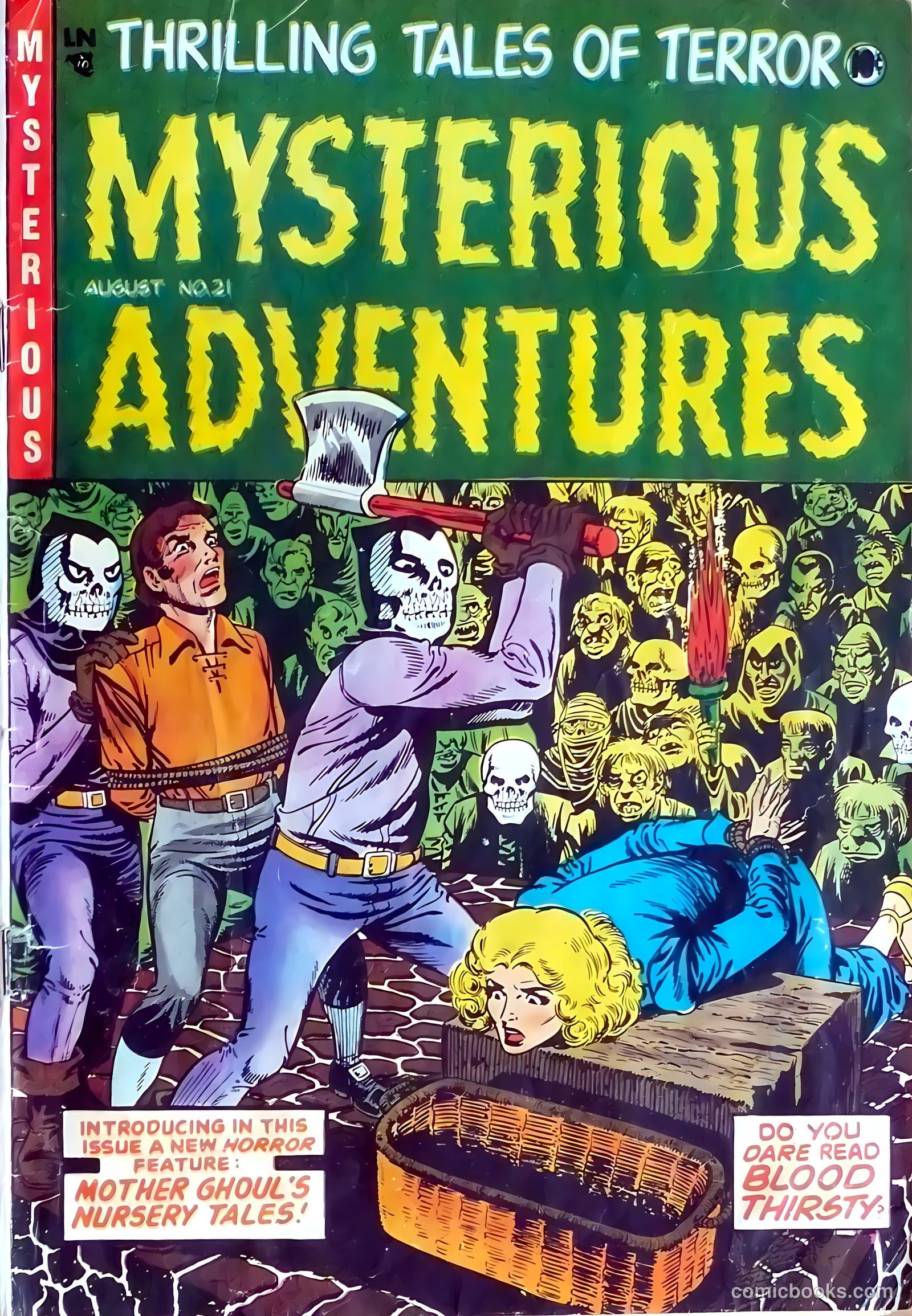 Mysterious Adventures #21 — page 1 of 36