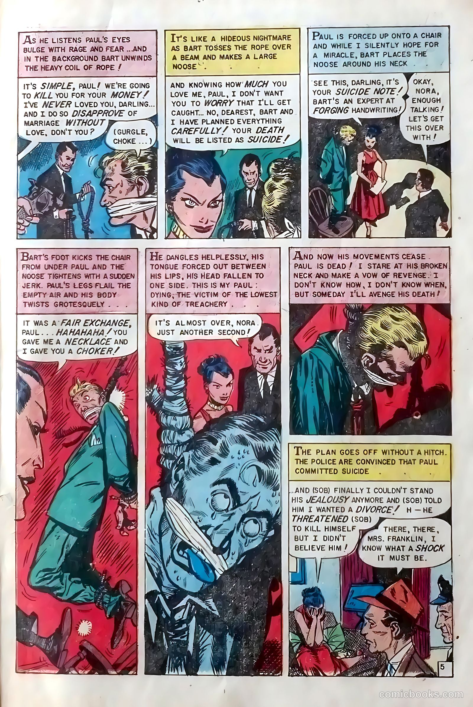 Mysterious Adventures #21 — page 7 of 36