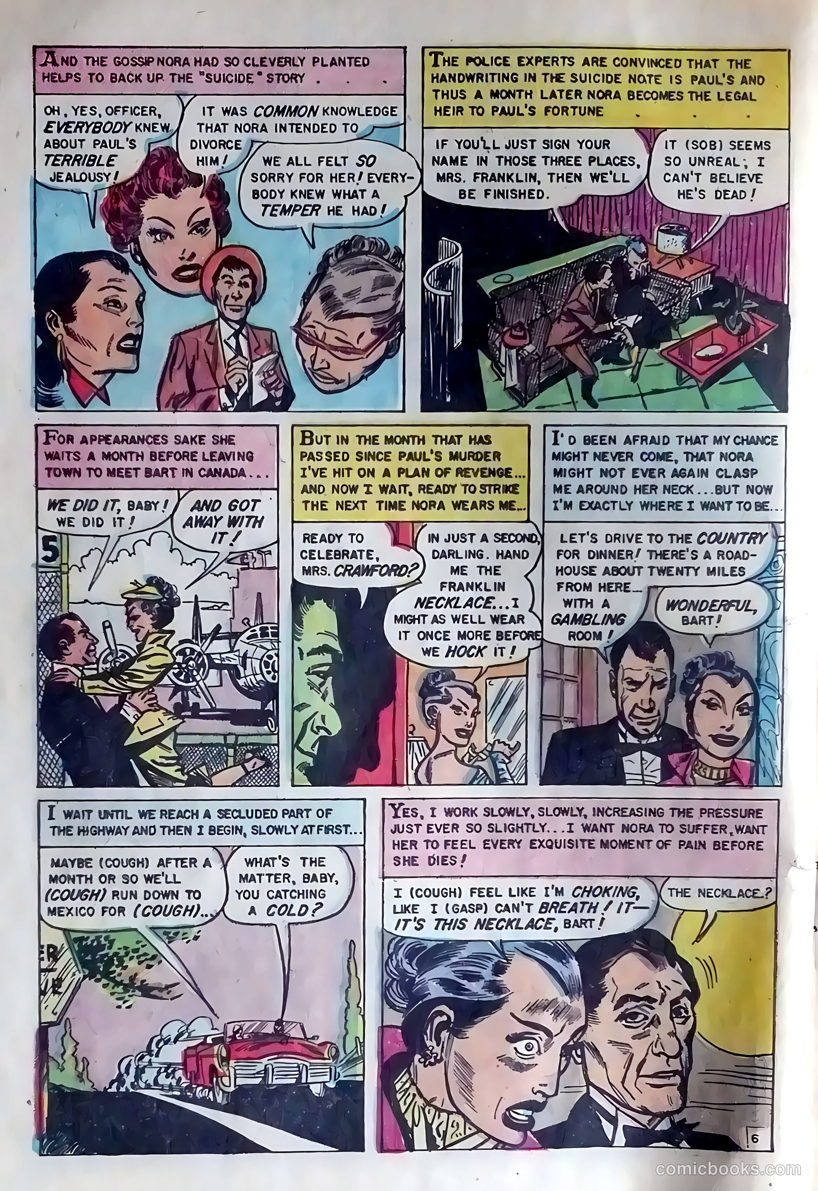 Mysterious Adventures #21 — page 8 of 36