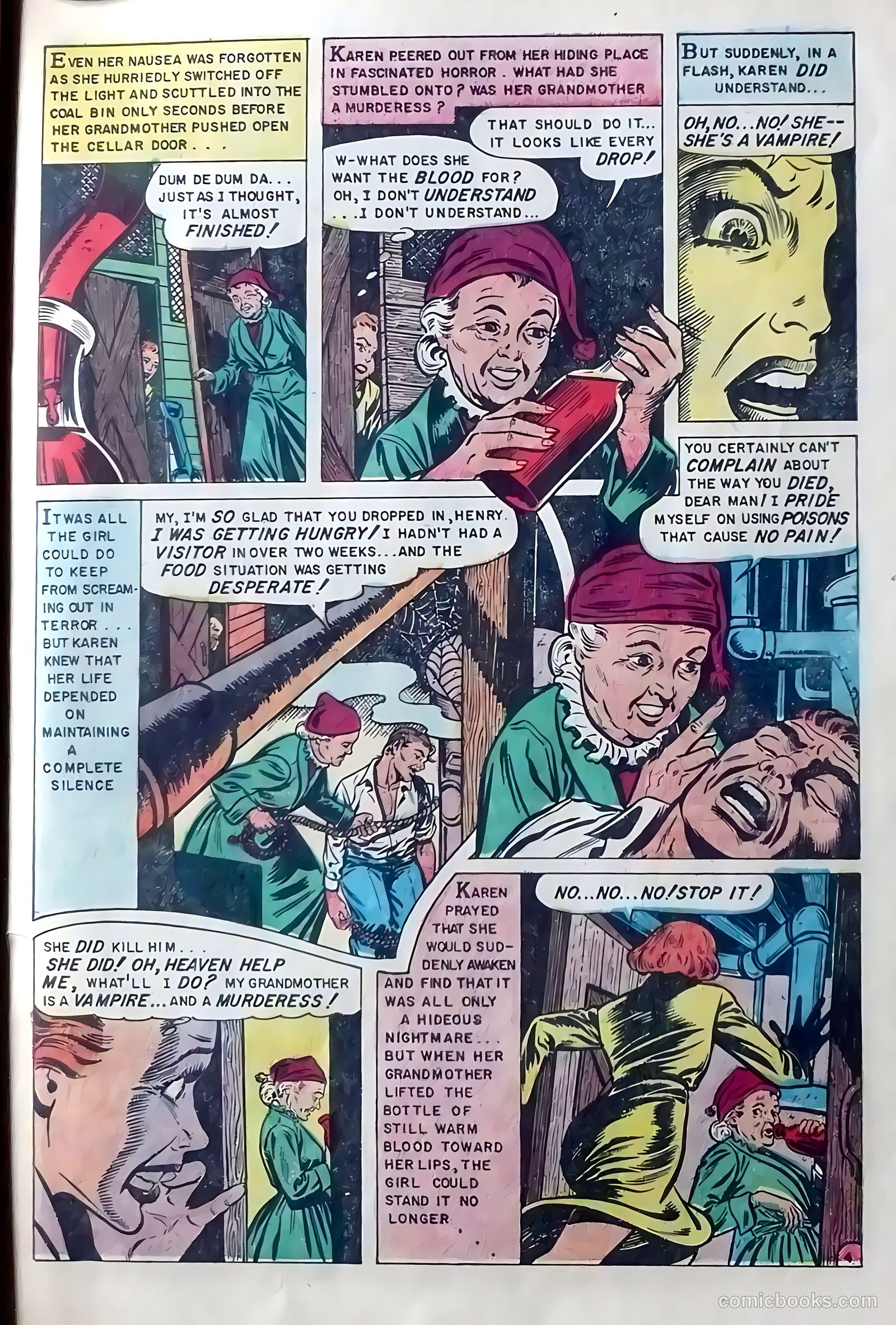 Mysterious Adventures #21 — page 31 of 36