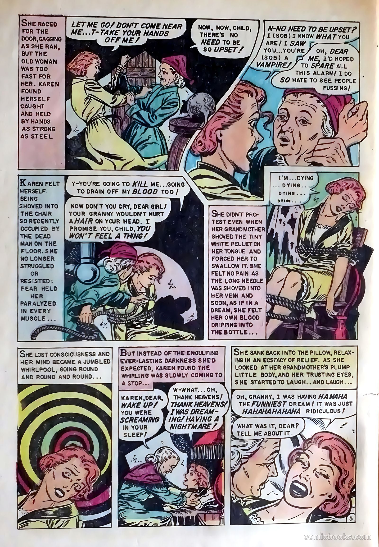 Mysterious Adventures #21 — page 32 of 36