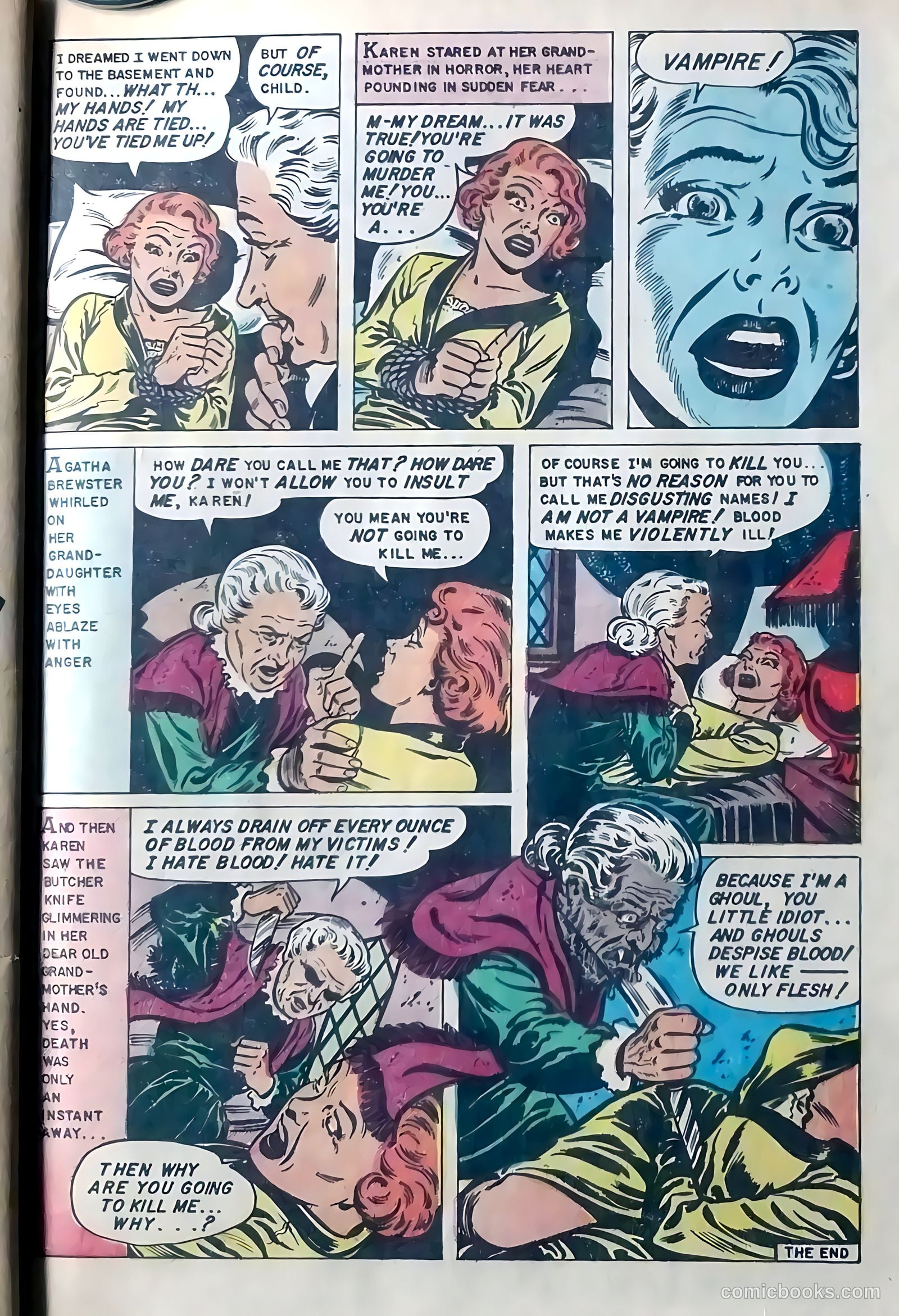 Mysterious Adventures #21 — page 33 of 36