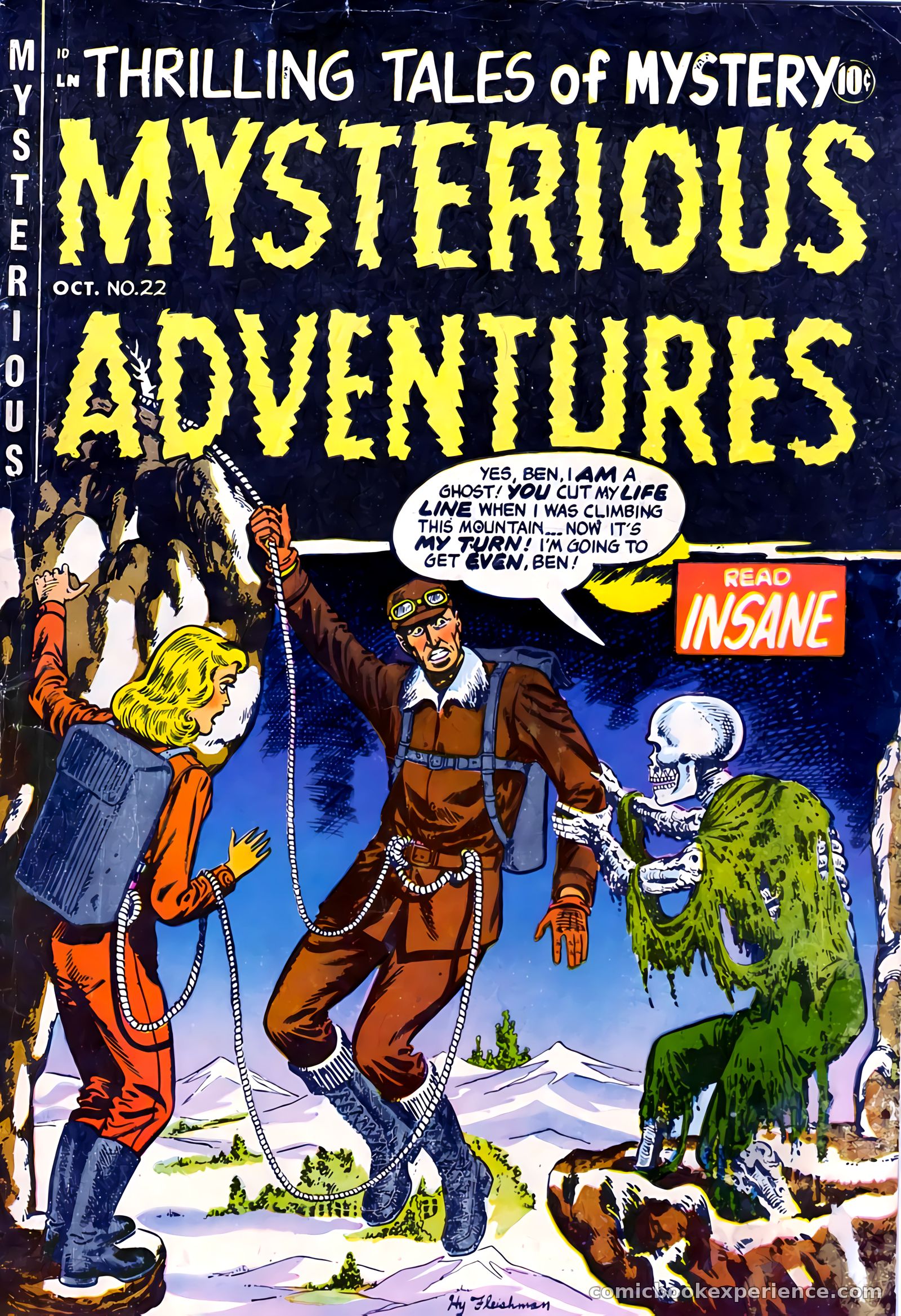 Mysterious Adventures #22 — page 1 of 36