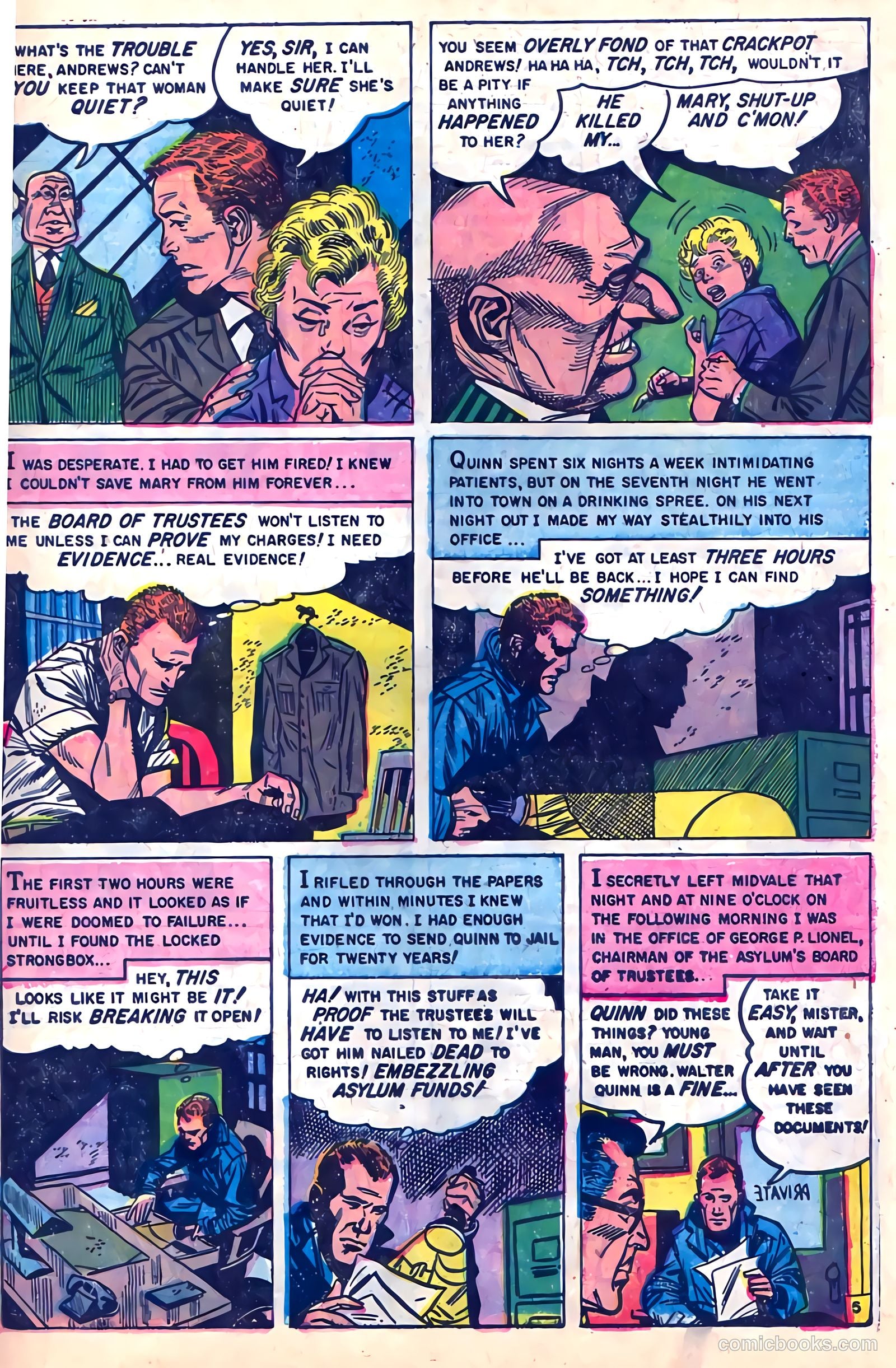Mysterious Adventures #22 — page 7 of 36
